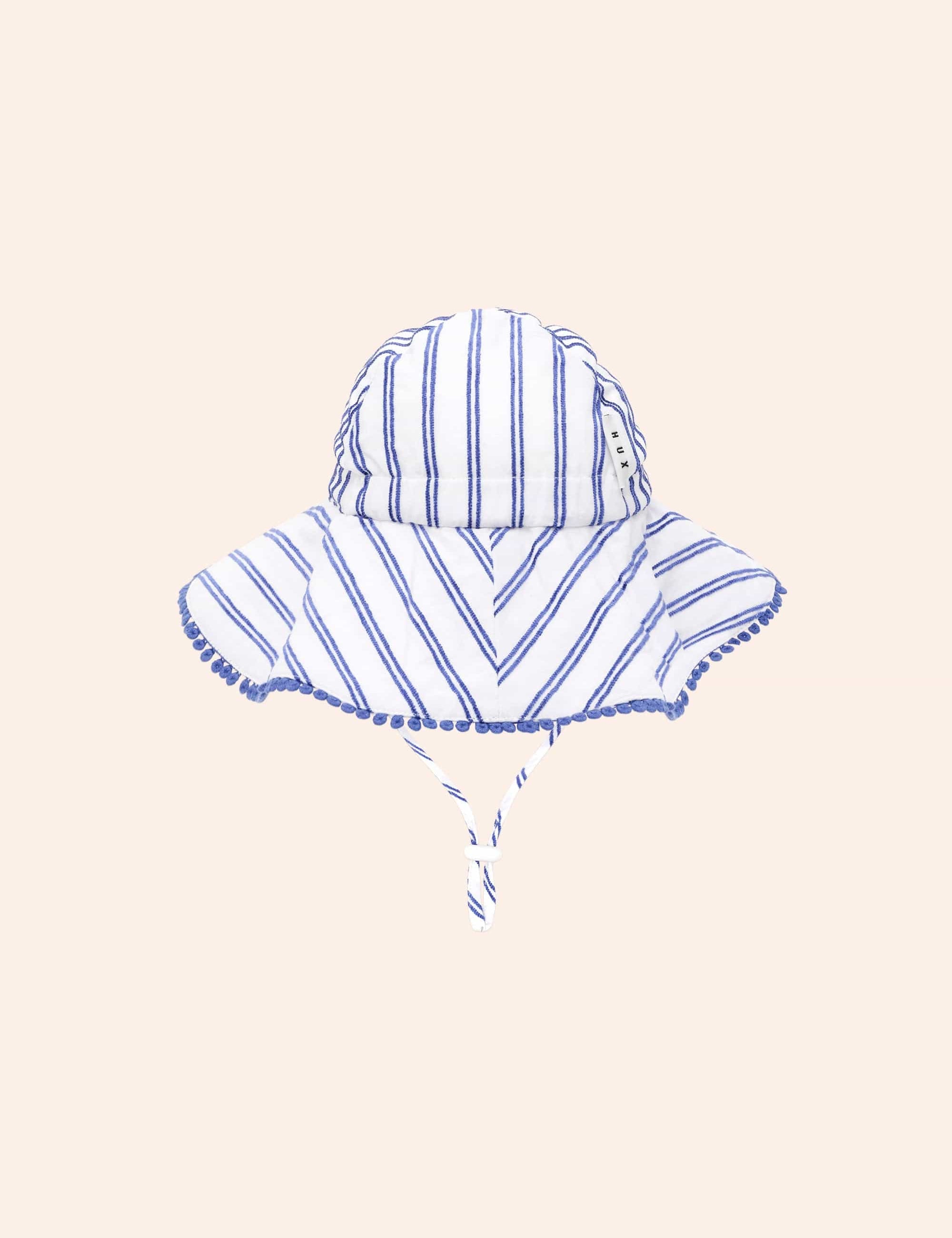 Ocean Stripe Sunhat ACCESSORIES Huxbaby