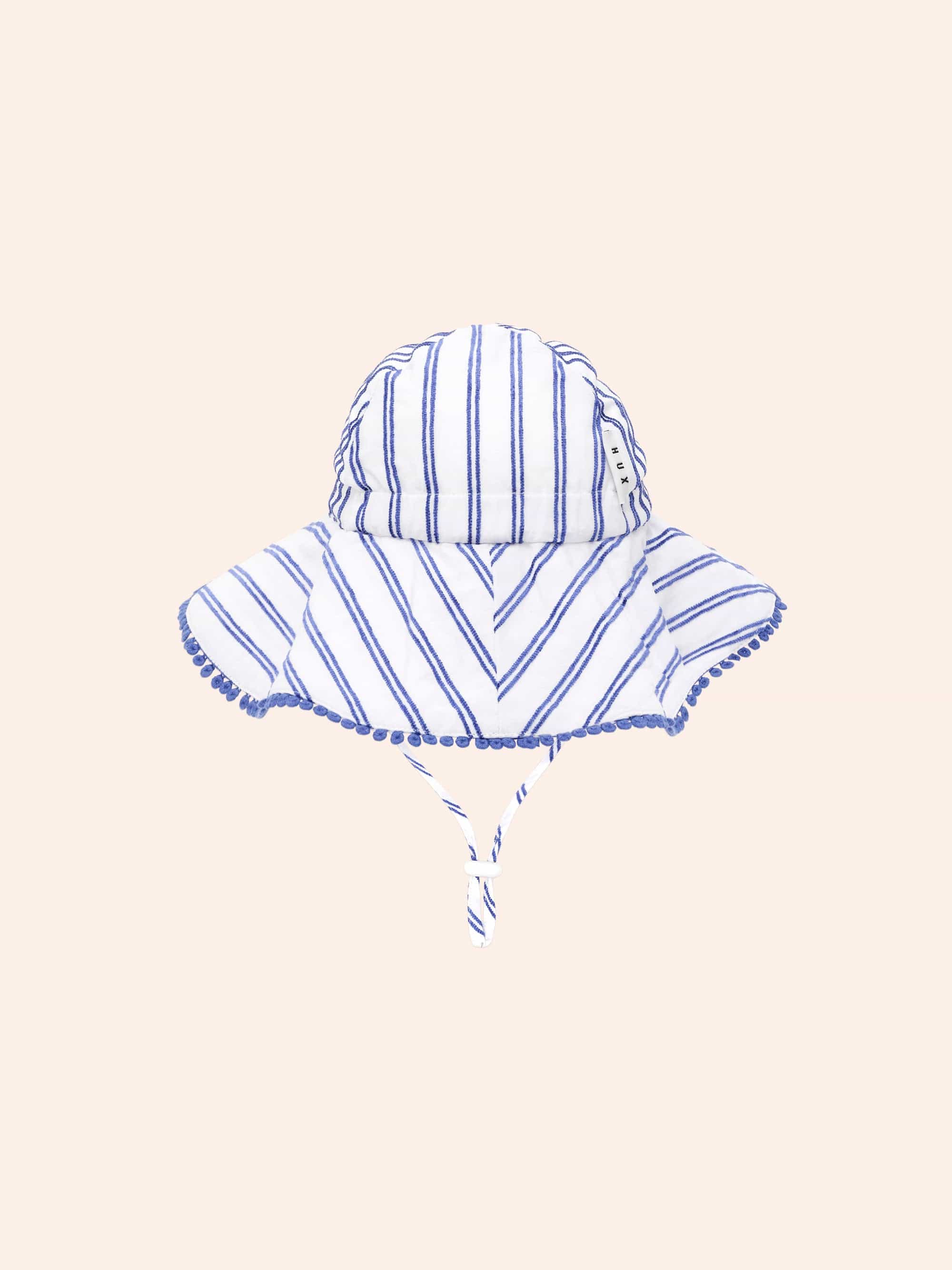 Ocean Stripe Sunhat ACCESSORIES Huxbaby
