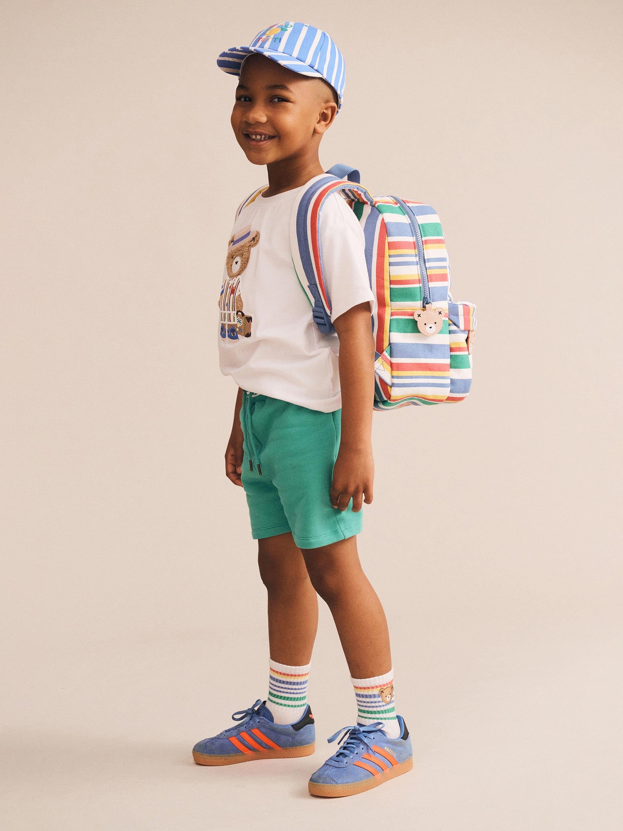Paradiso Stripe Backpack ACCESSORIES Huxbaby