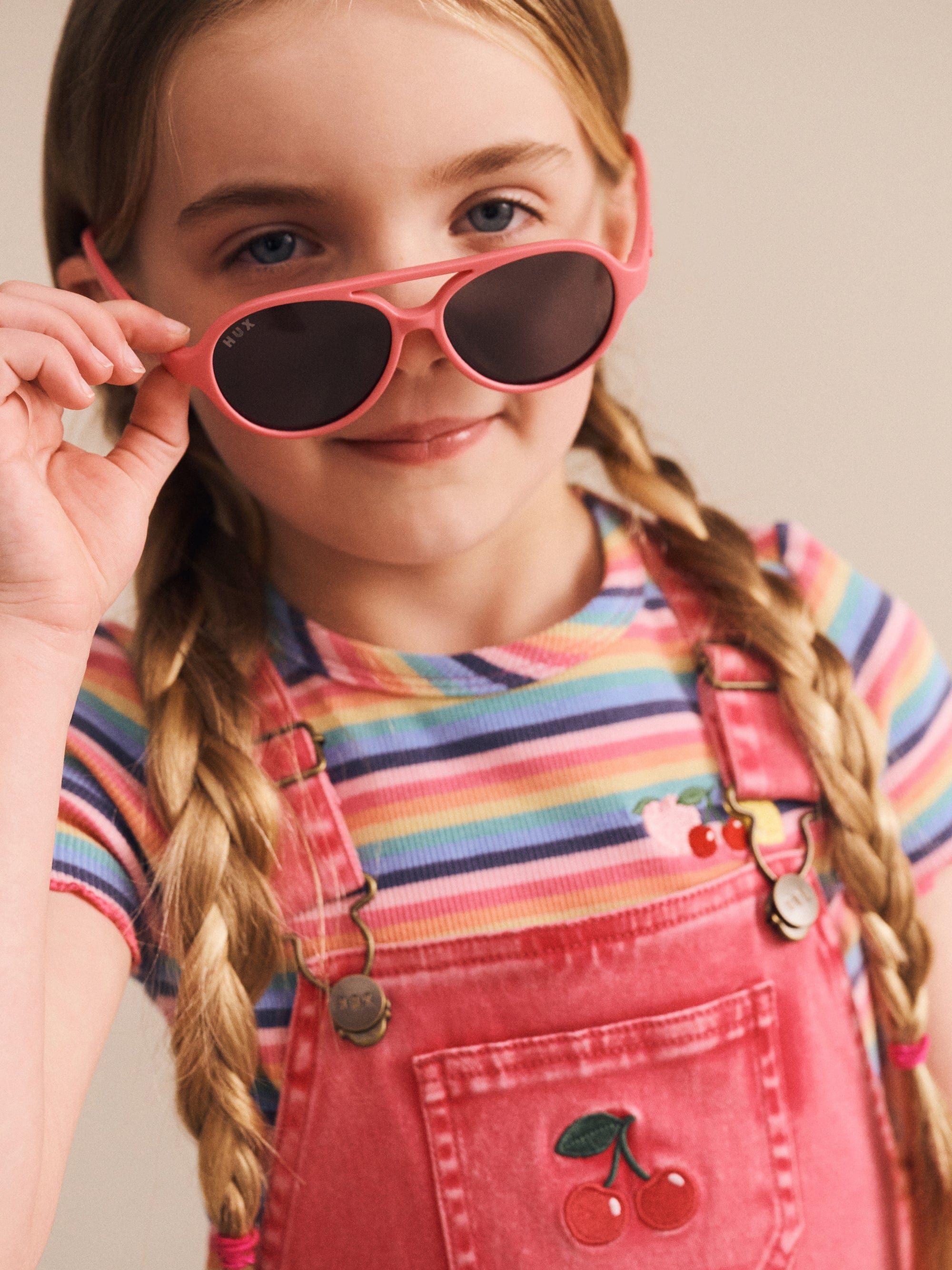 Huxbaby Shopify ACCESSORIES ONE SIZE Raspberry Aviator Sunnies