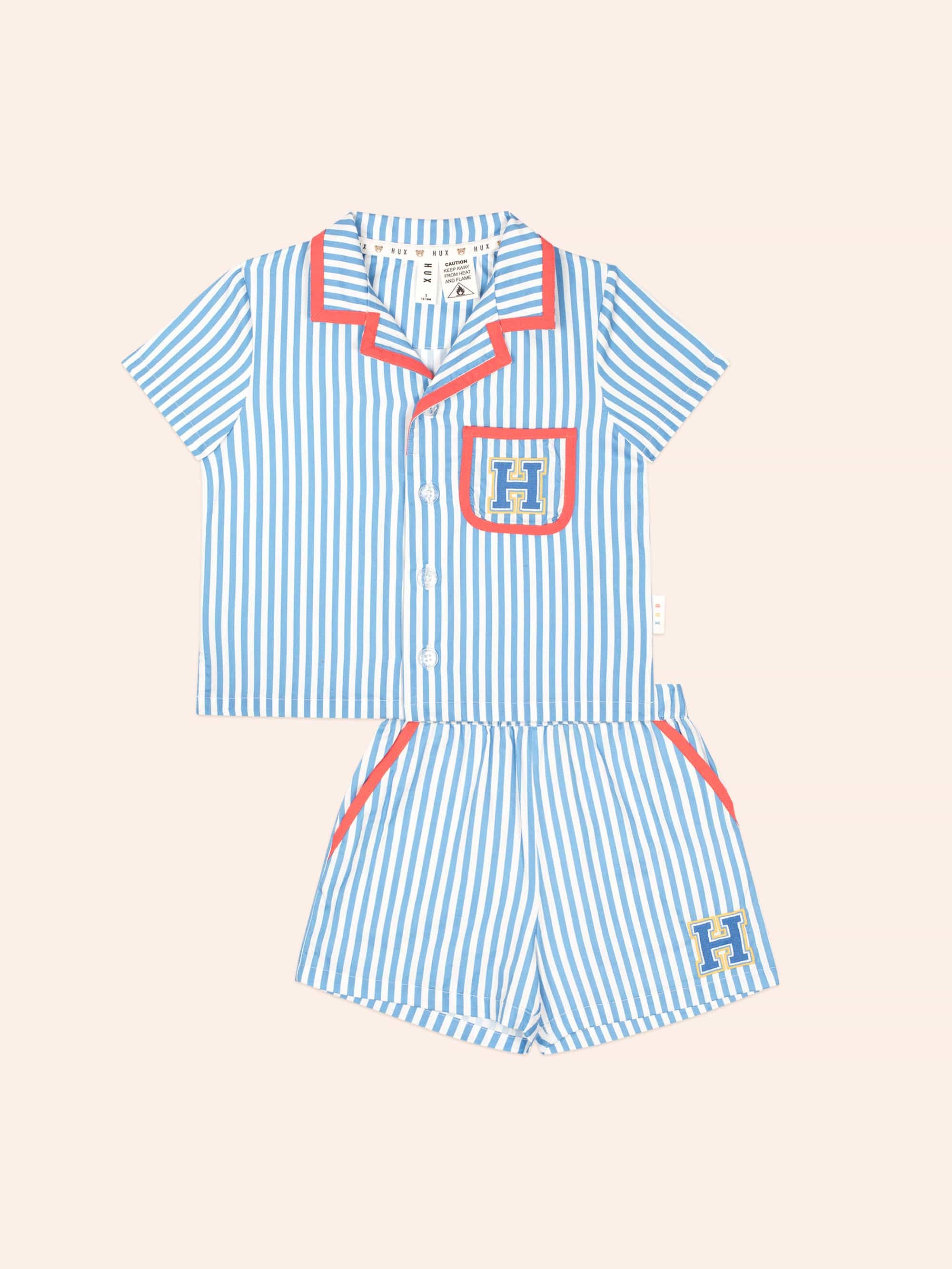 Sky Stripe PJ Set SET Huxbaby