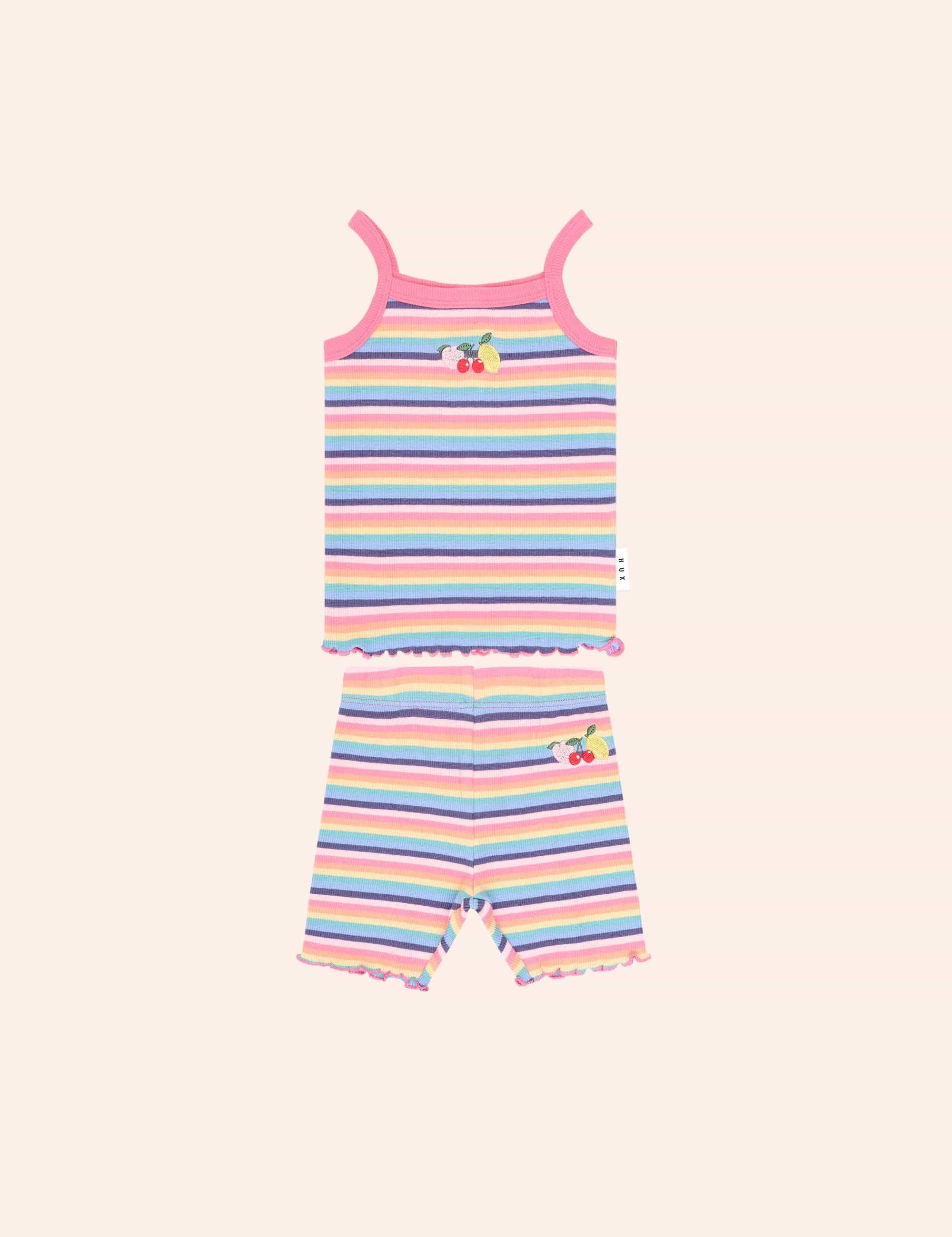 Tutti Frutti Rib Set SET Huxbaby