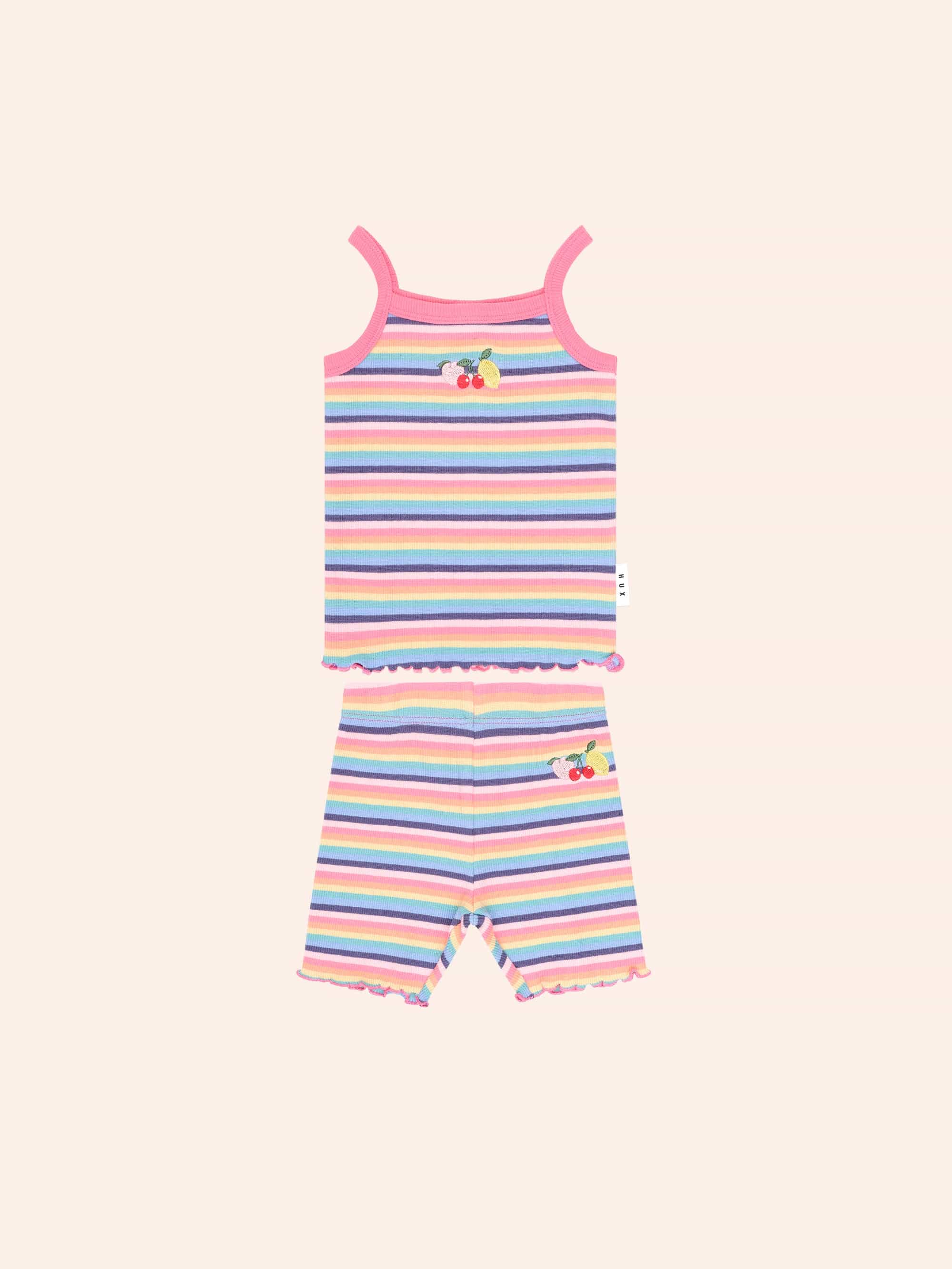 Tutti Frutti Rib Set SET Huxbaby