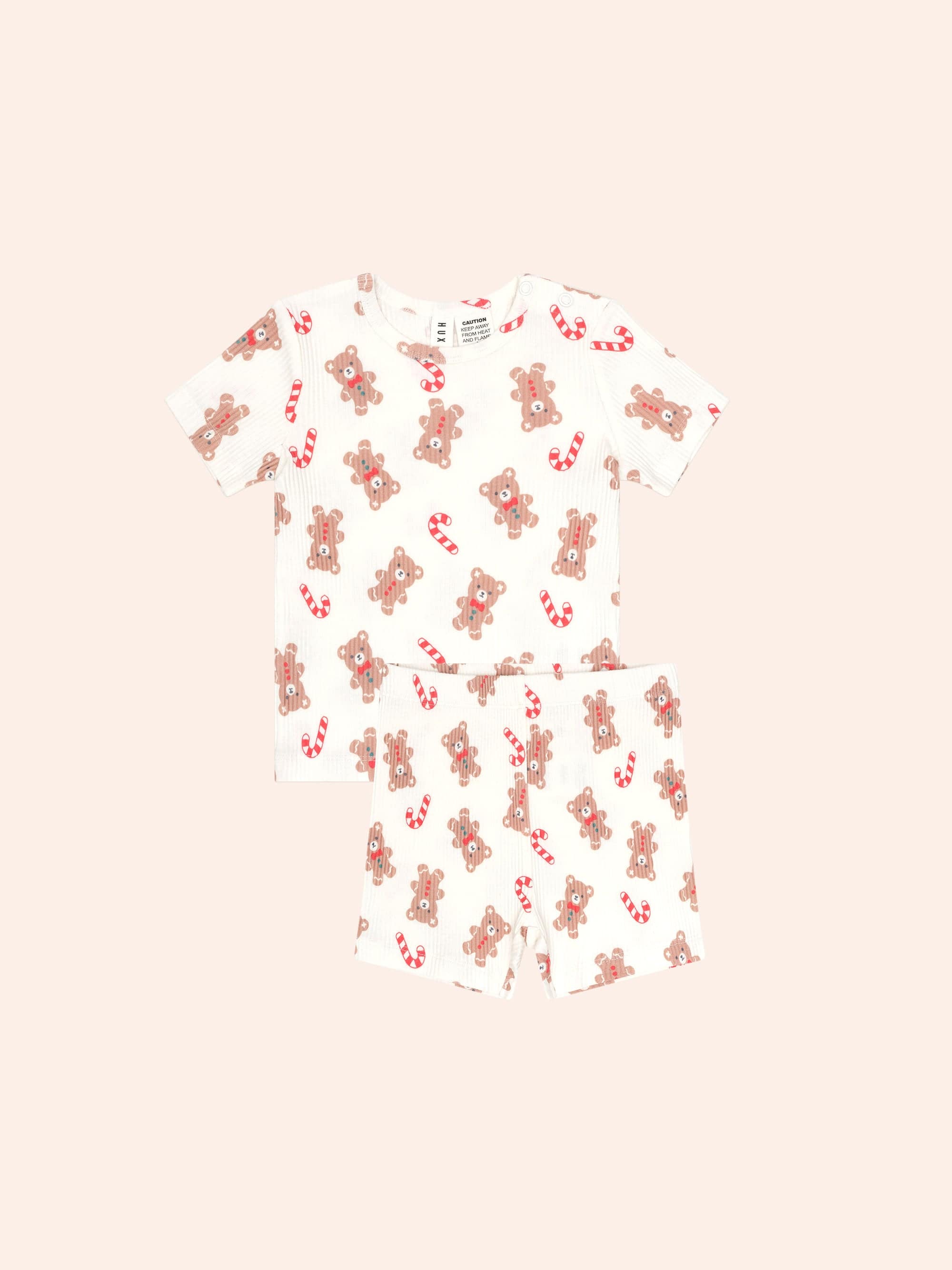 Gingerbread Hux PJ Set SLEEPWEAR Huxbaby
