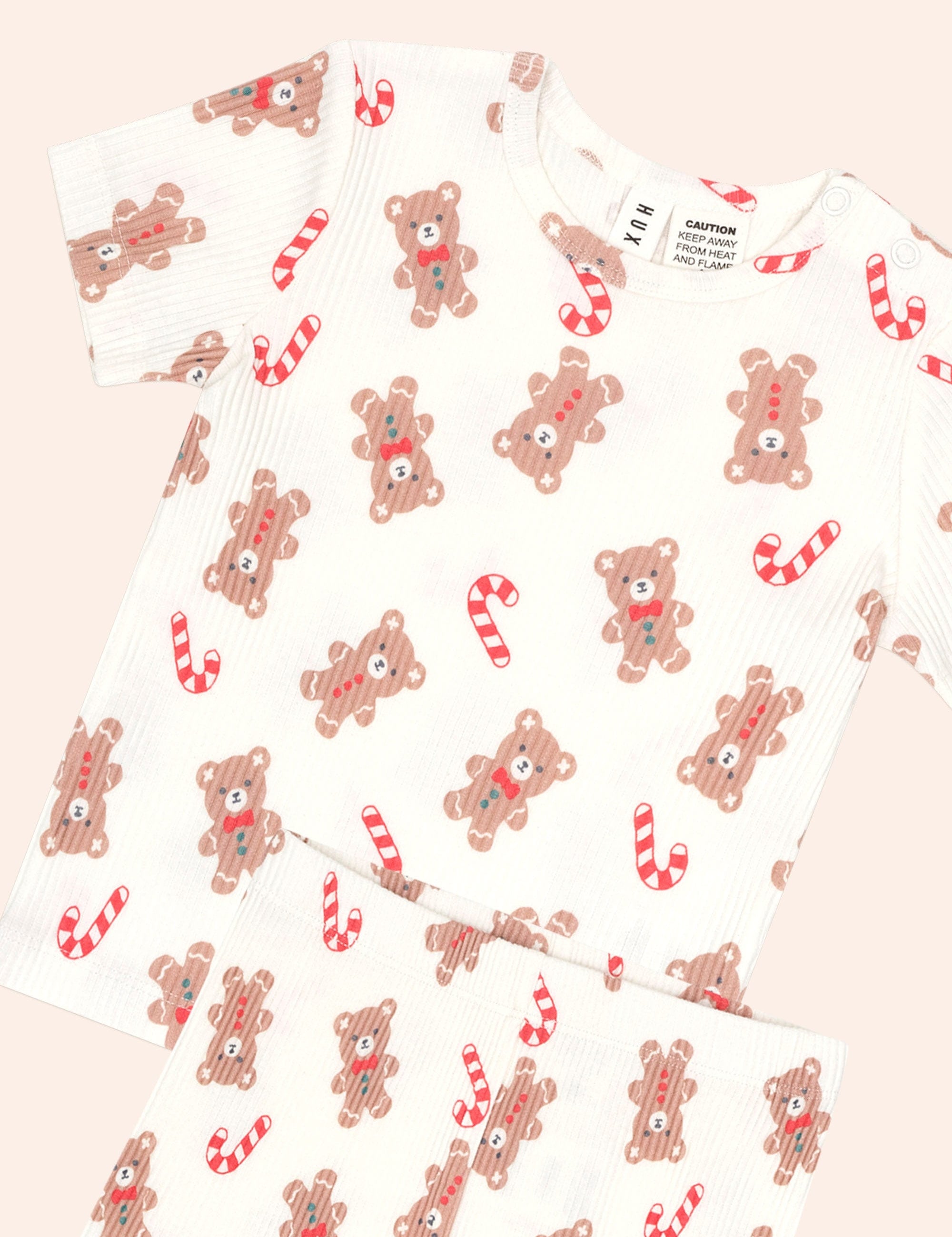 Gingerbread Hux PJ Set SLEEPWEAR Huxbaby