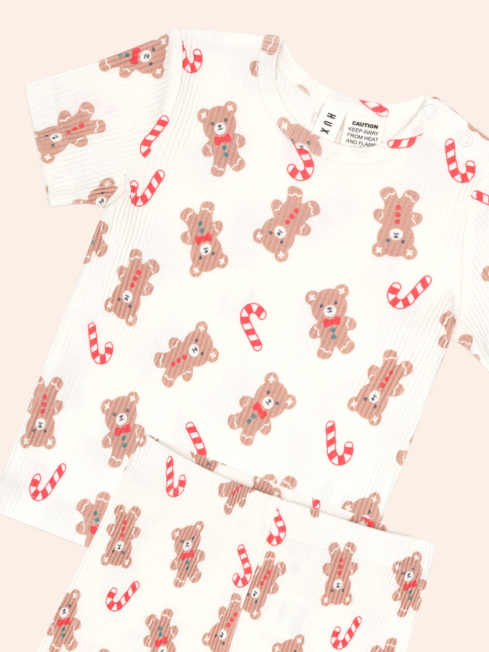 Gingerbread Hux PJ Set SLEEPWEAR Huxbaby