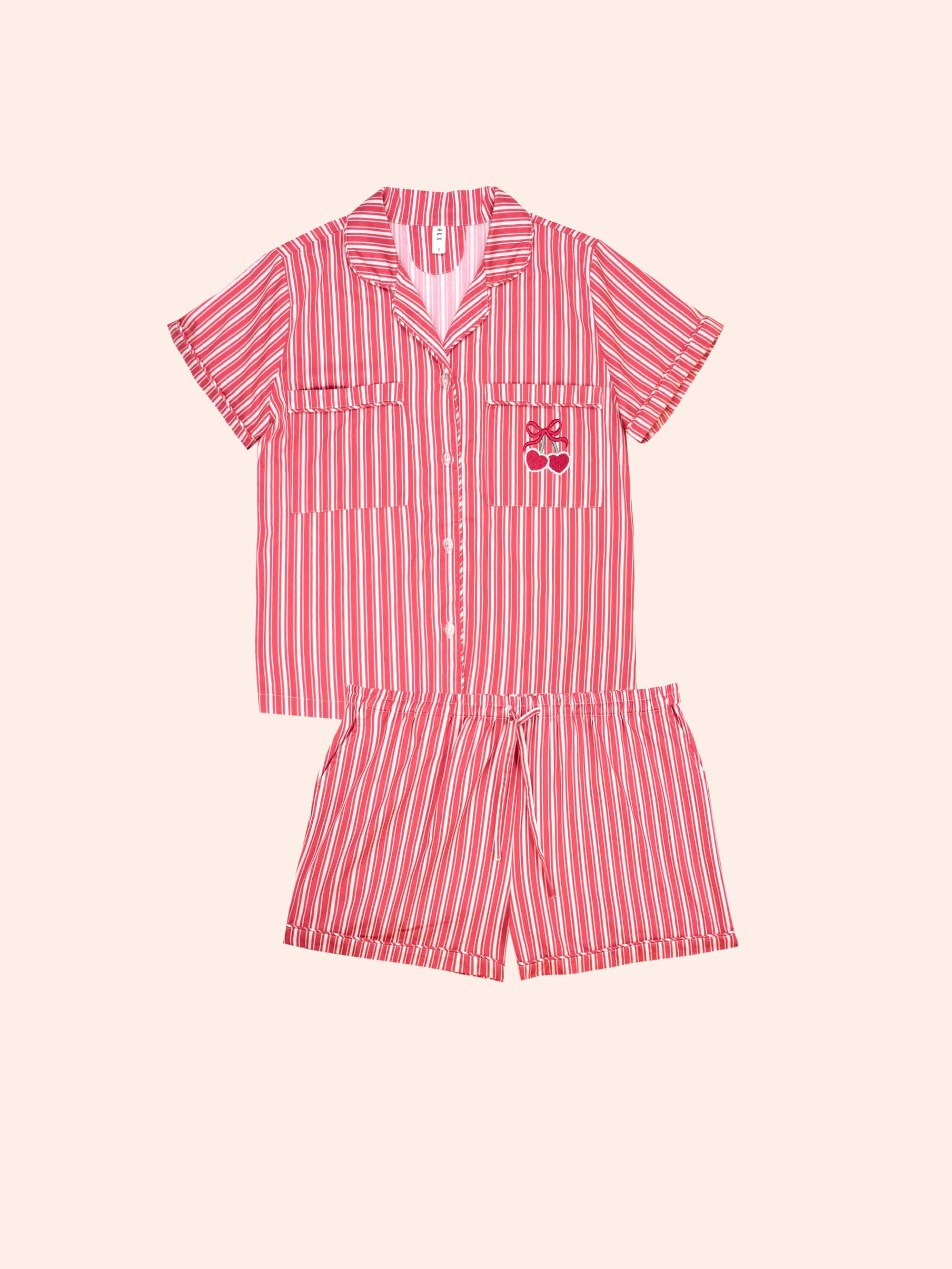 Mumma Bear PJs Candy Cane SLEEPWEAR Huxbaby