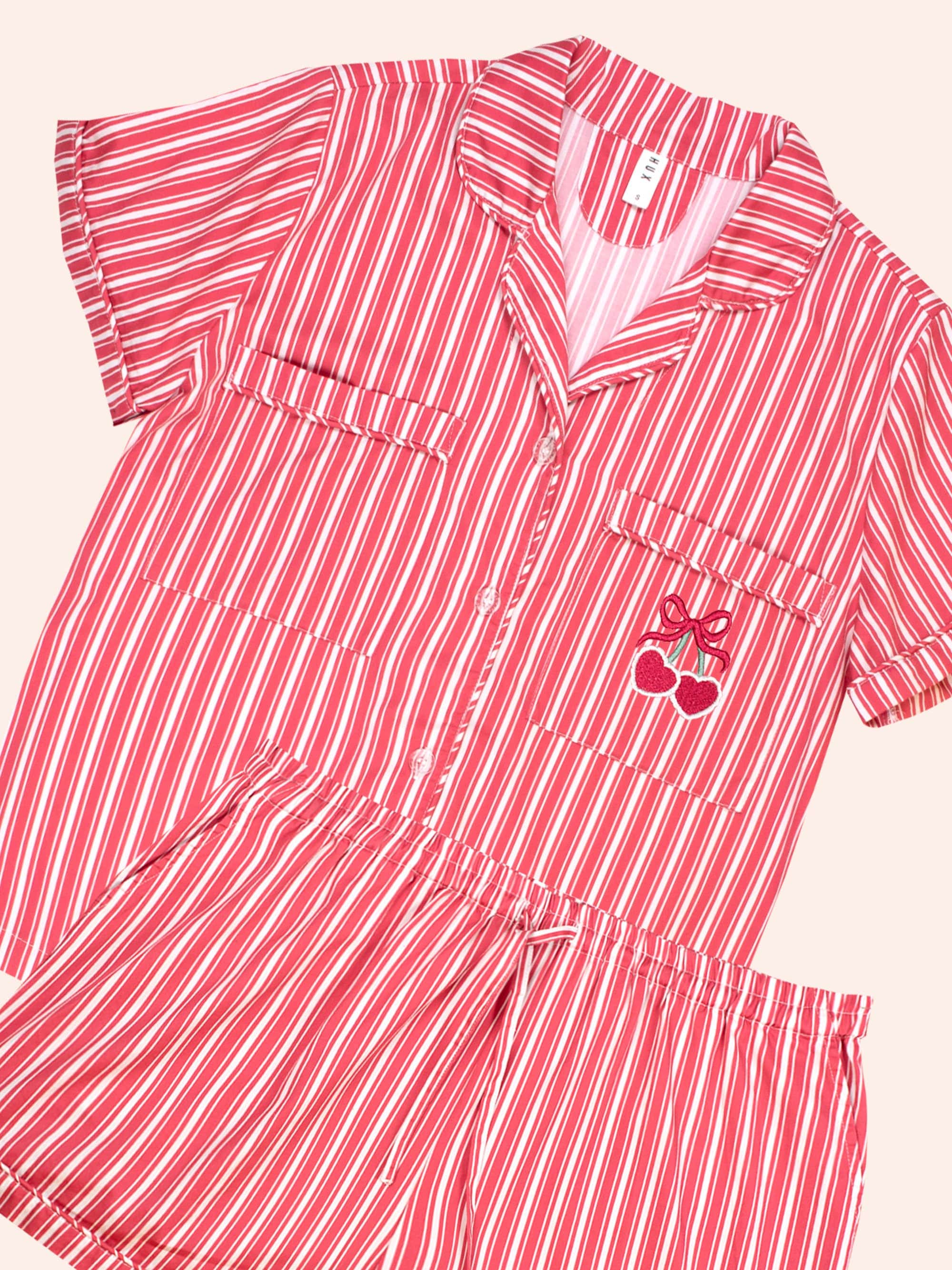 Mumma Bear PJs Candy Cane SLEEPWEAR Huxbaby