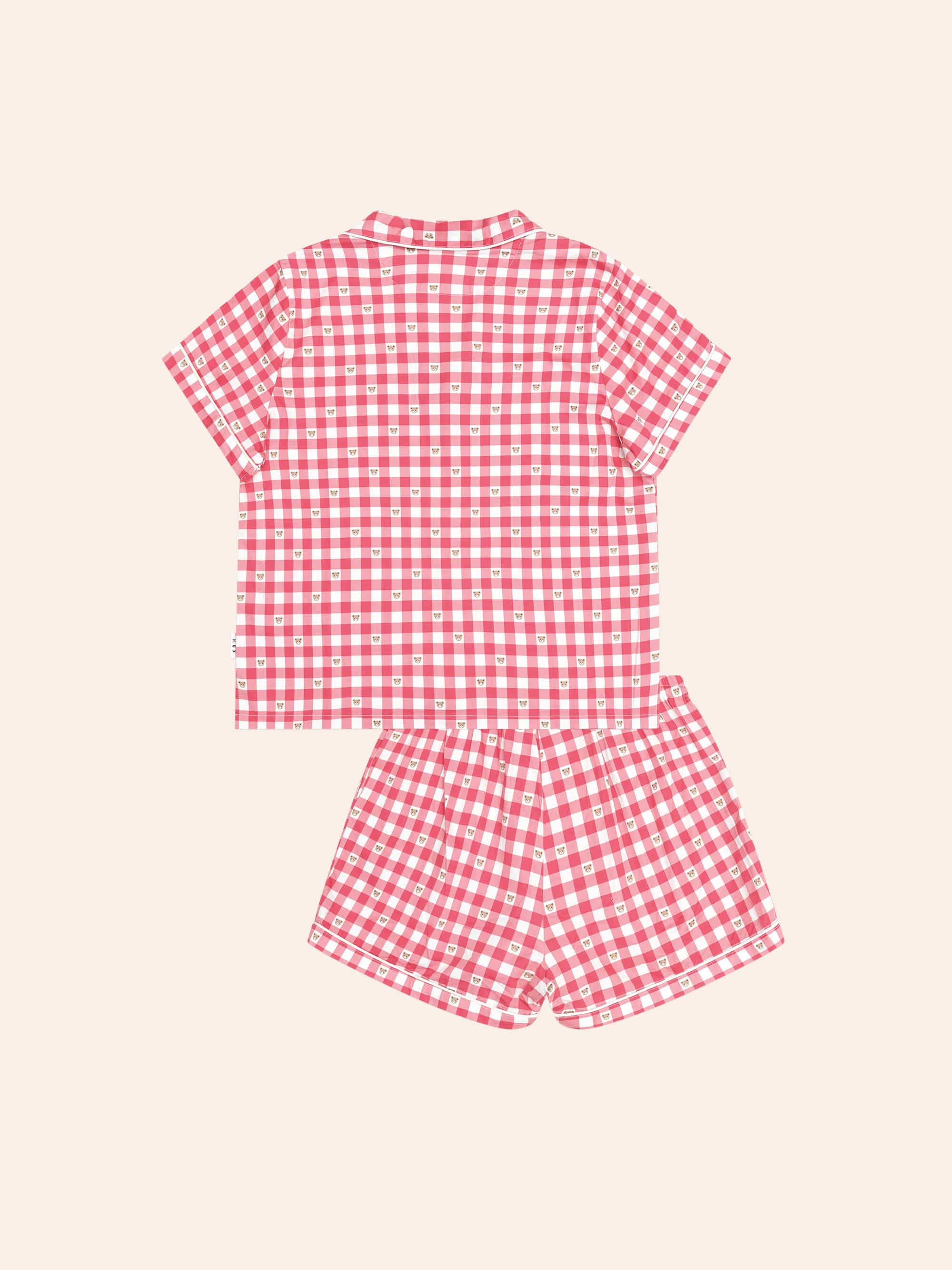 Huxbear Check Mama Bear Pjs SET Huxbaby Shopify