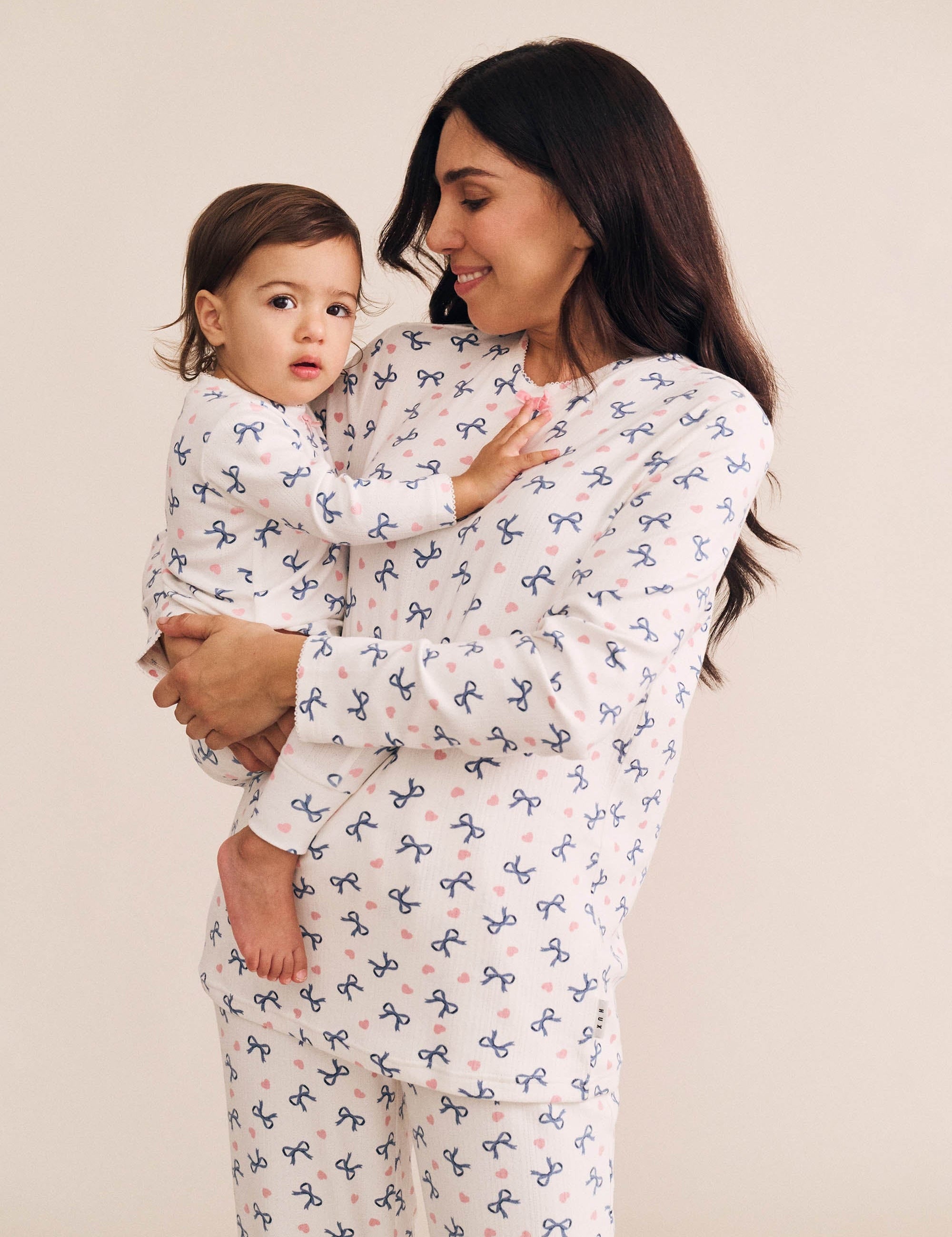 Womens Long Sleeve Pj Set SLEEPWEAR Huxbaby