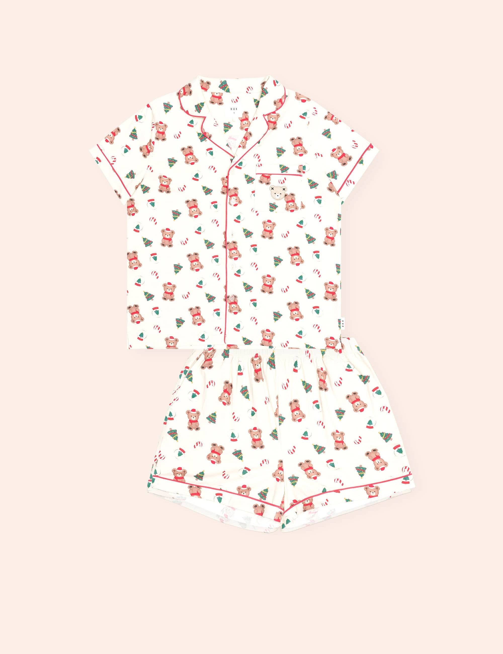 Festive Hux Adult Pj Set SET Huxbaby Shopify