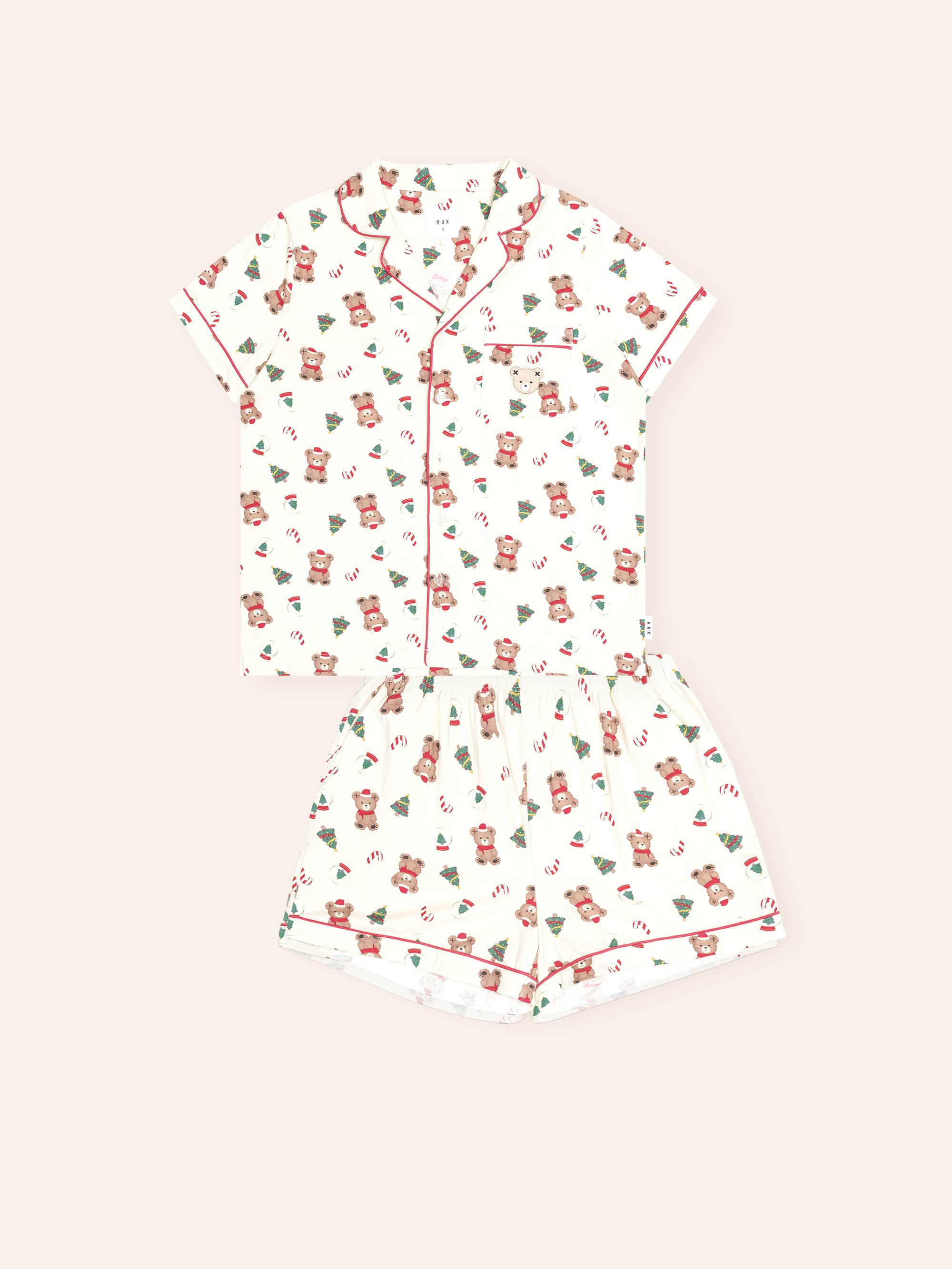 Festive Hux Adult Pj Set SET Huxbaby Shopify