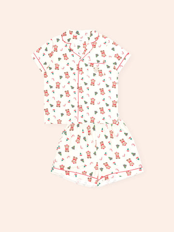 Festive Hux Adult Pj Set SET Huxbaby Shopify