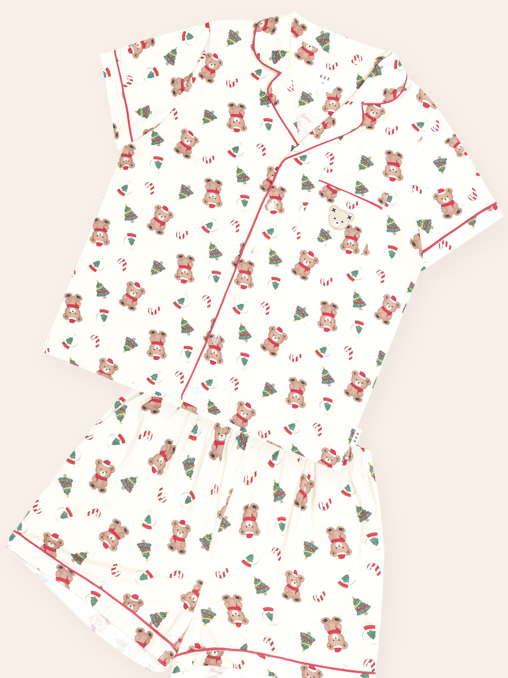Festive Hux Adult Pj Set SET Huxbaby Shopify