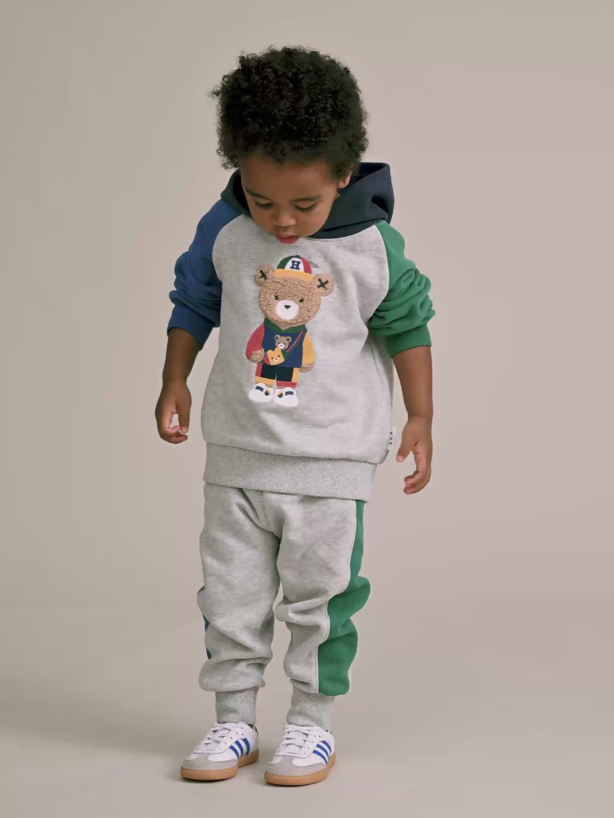 Colour Block Hux Hoodie SWEATSHIRT Huxbaby