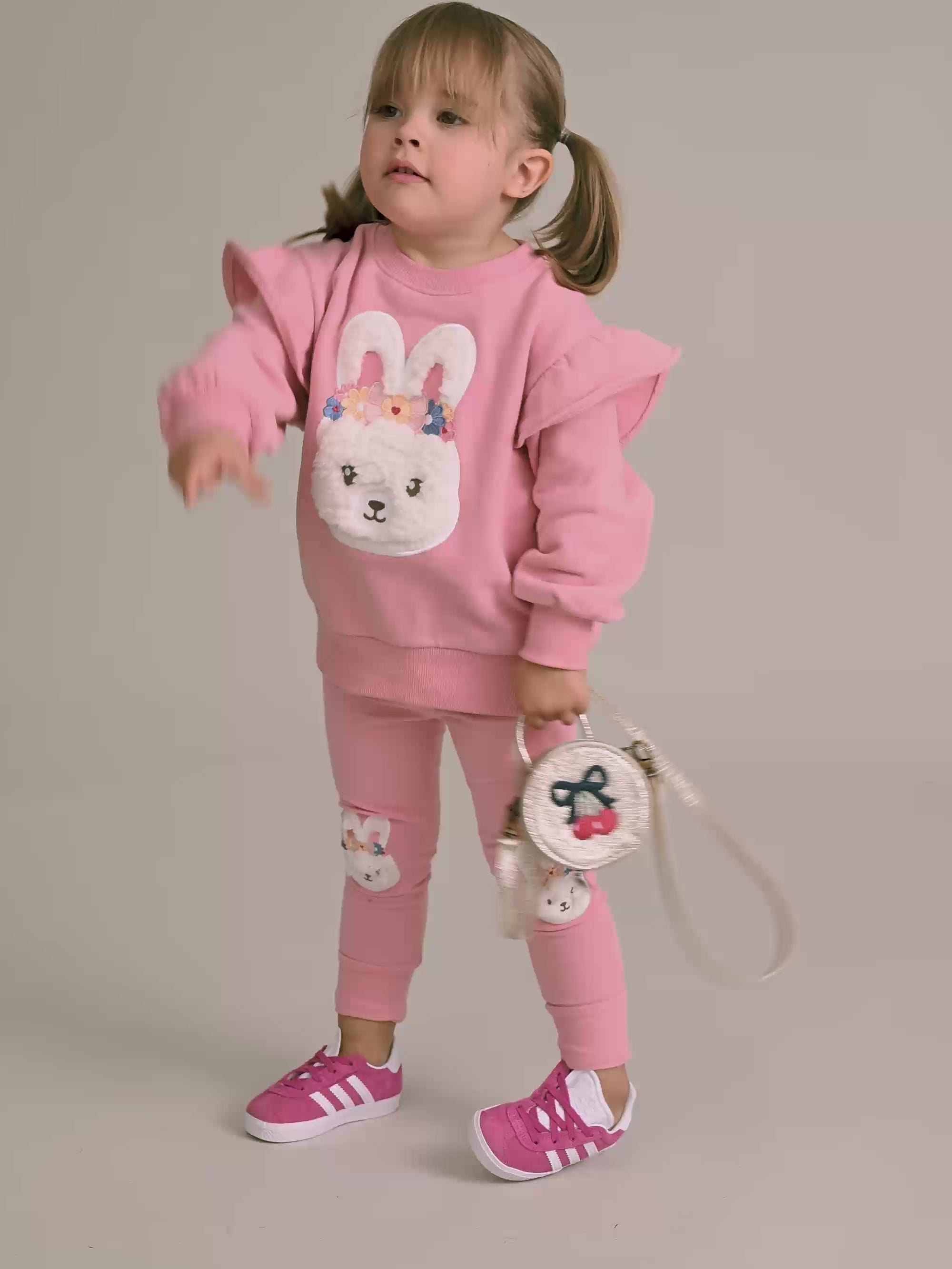 Flower Field Bunny Legging LEGGING Huxbaby