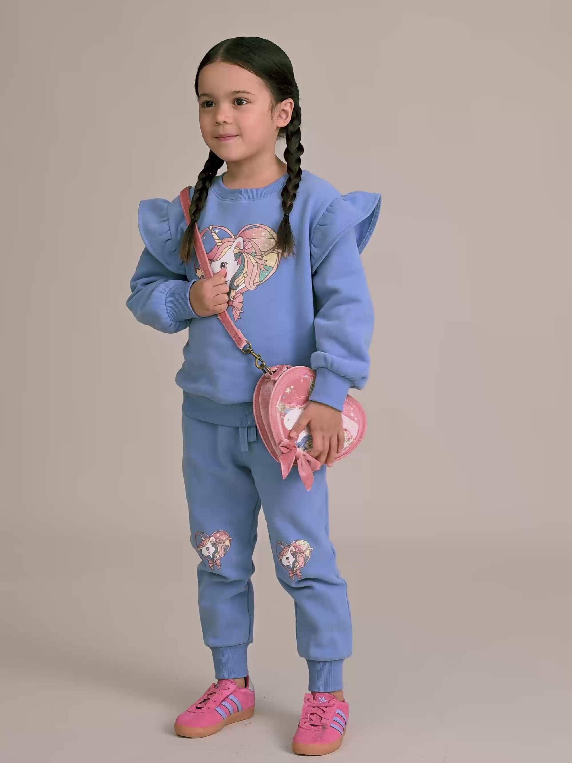 Whimsical Unicorn Sweatshirt SWEATSHIRT Huxbaby