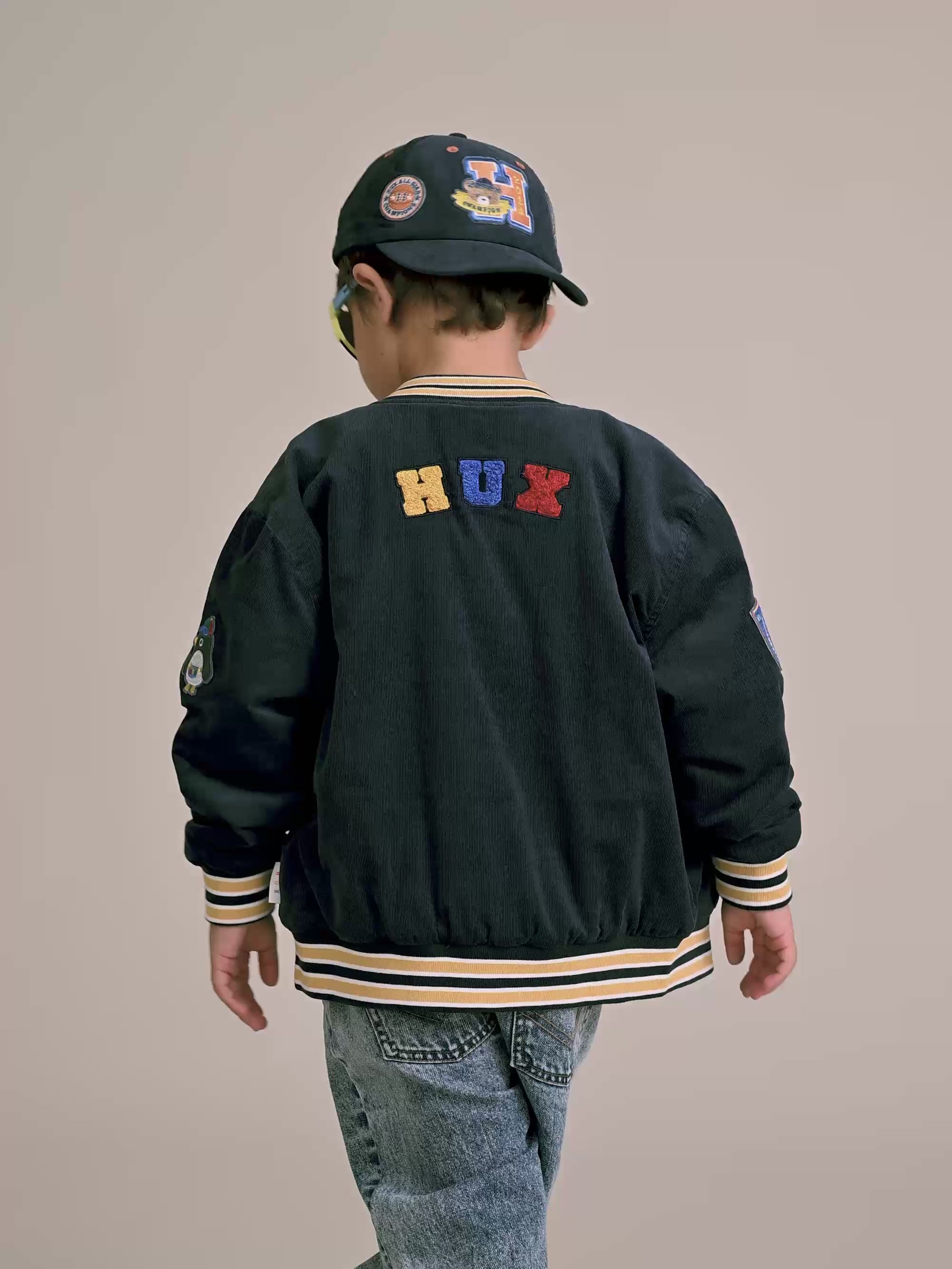 Collegiate Hux Cord Jacket JACKET Huxbaby
