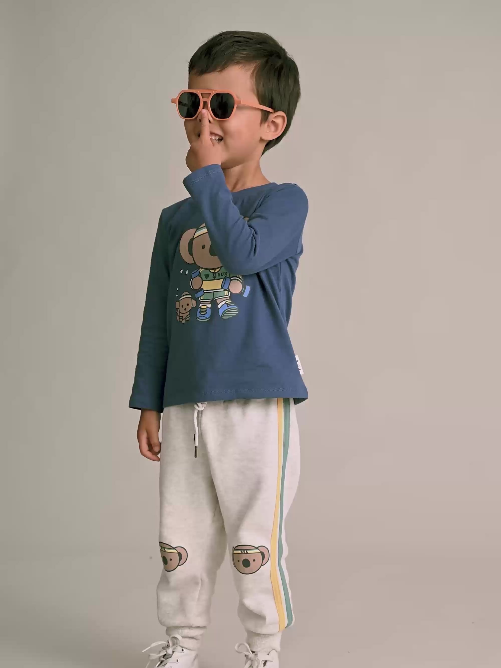 Kel Koala Sporty Track Pants PANT Huxbaby