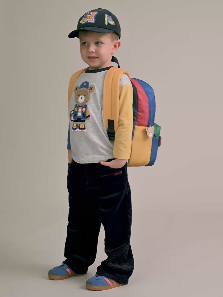 Hux Colour Block Varsity Backpack ACCESSORIES Huxbaby