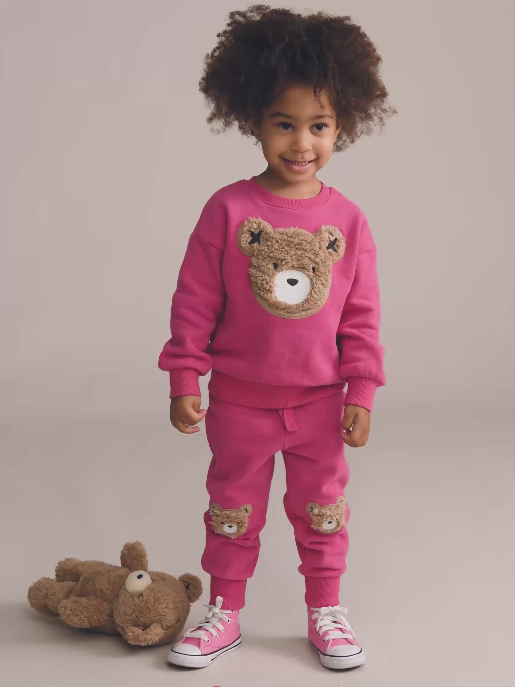 Furry Huxbear Sweatshirt SWEATSHIRT Huxbaby Shopify