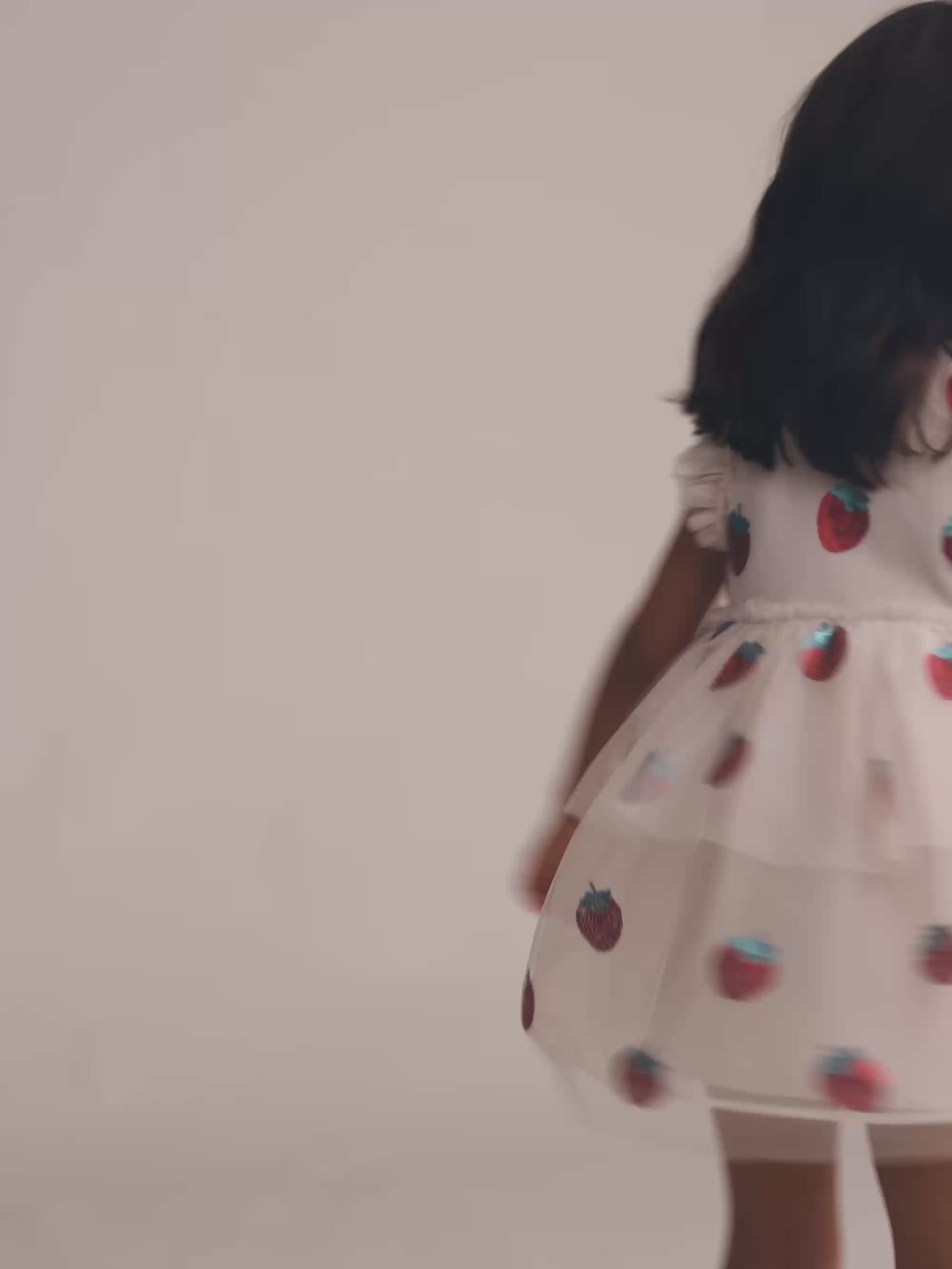 Sequin Strawberry Tulle Dress DRESS Huxbaby Shopify