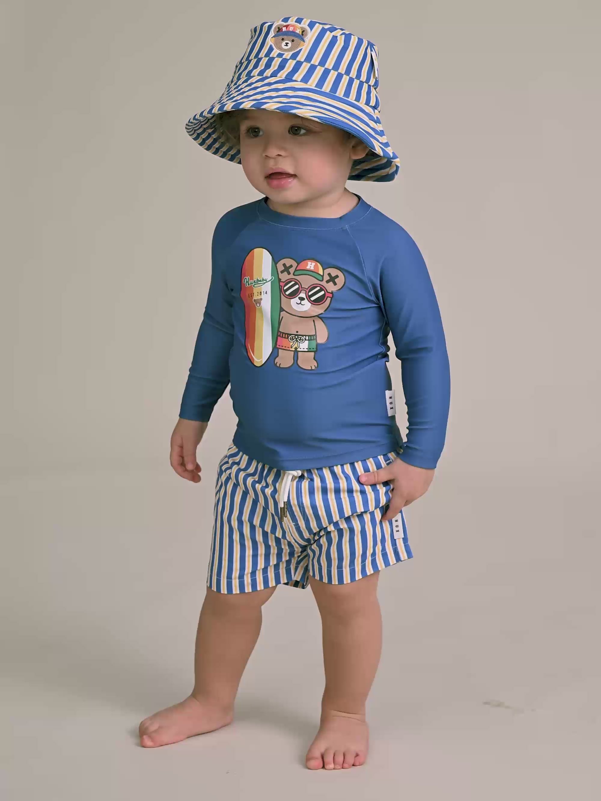 Surfer Hux Rashguard SWIMWEAR Huxbaby