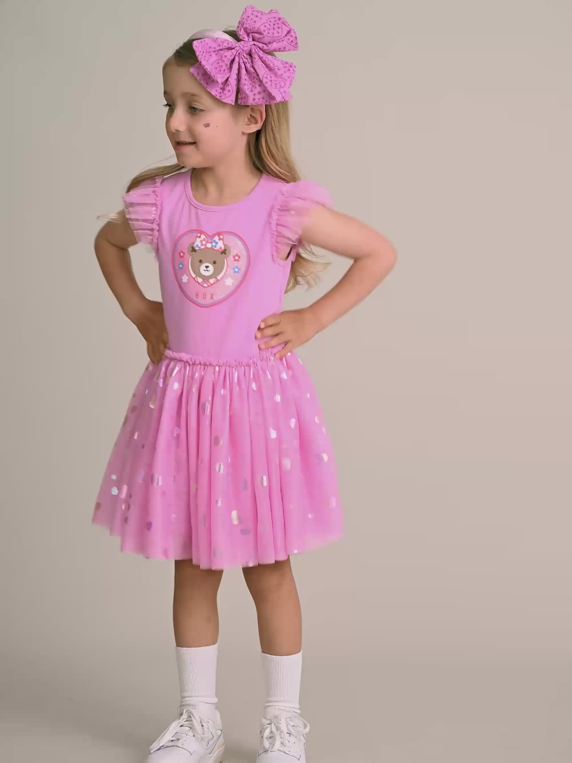 Party Hearts Tulle Dress DRESS Huxbaby