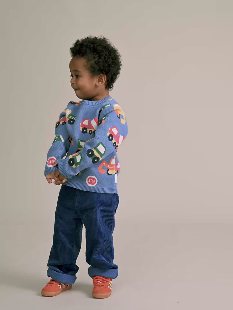 Construction Pullvoer KNIT JUMPER Huxbaby