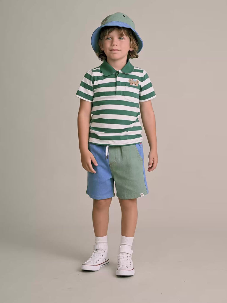 Peekaboo Hux Polo Tee T-SHIRT Huxbaby
