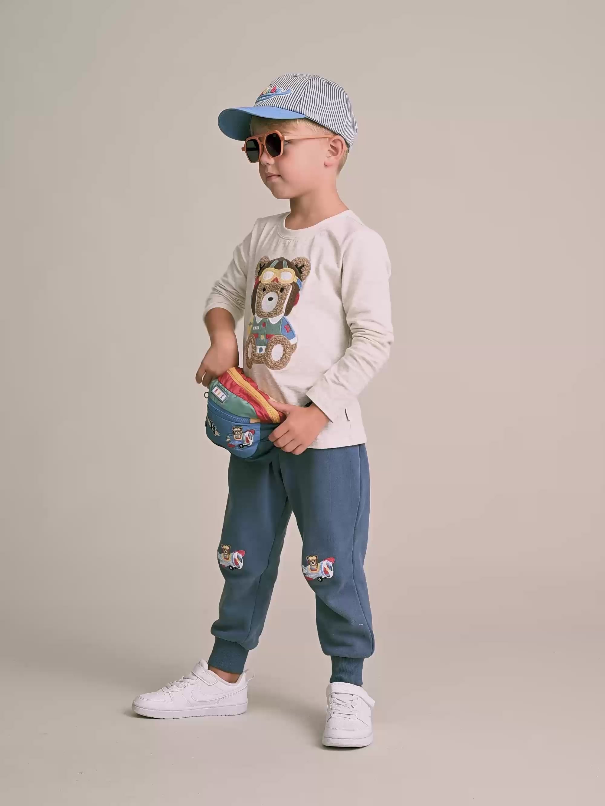 Pilot Huxbear Longsleeve Top TOP LS Huxbaby