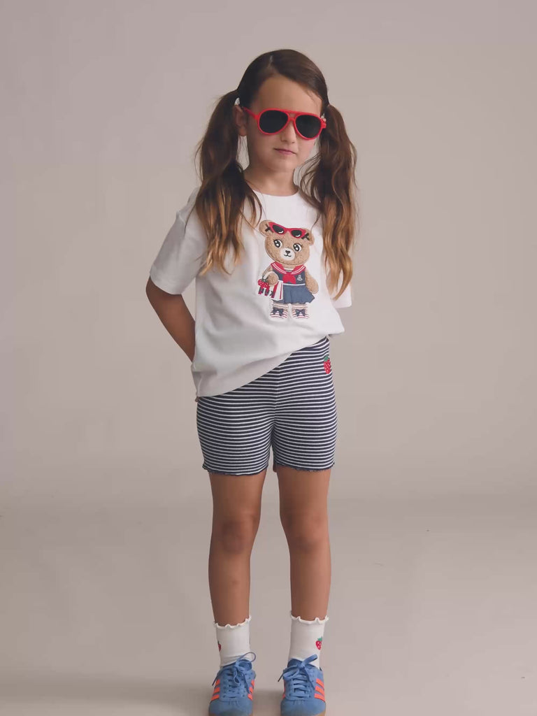 Nautical Vacay Huxette Slouchy Tee SL TOP Huxbaby Shopify