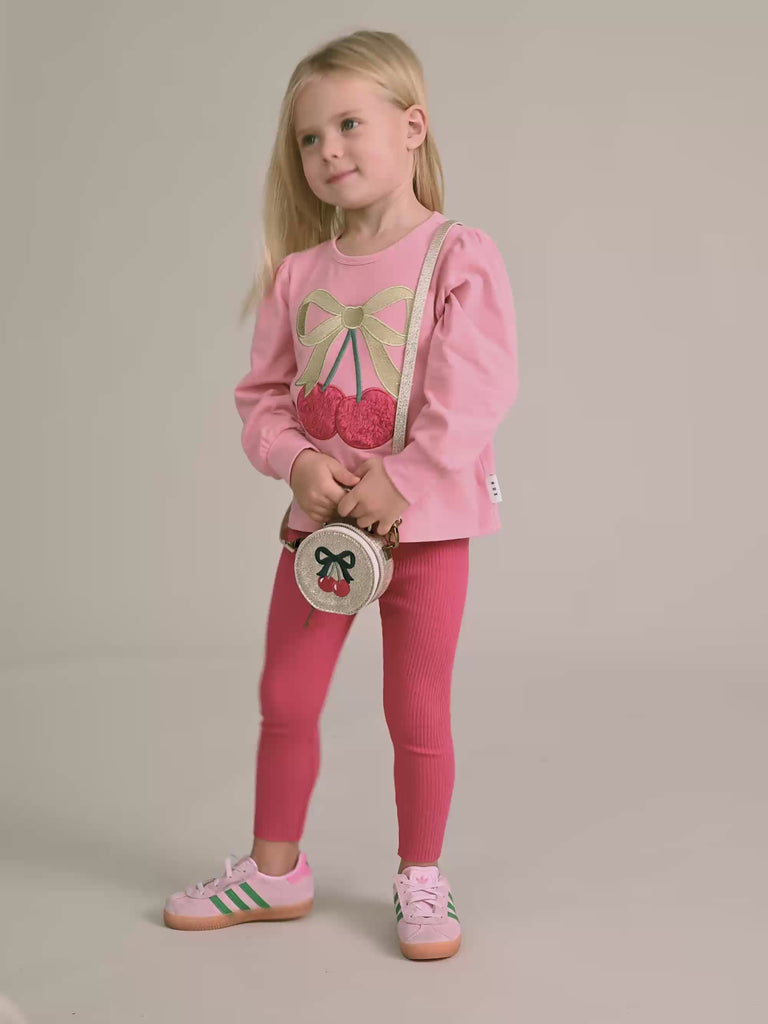 Cherry Rib Legging LEGGING Huxbaby