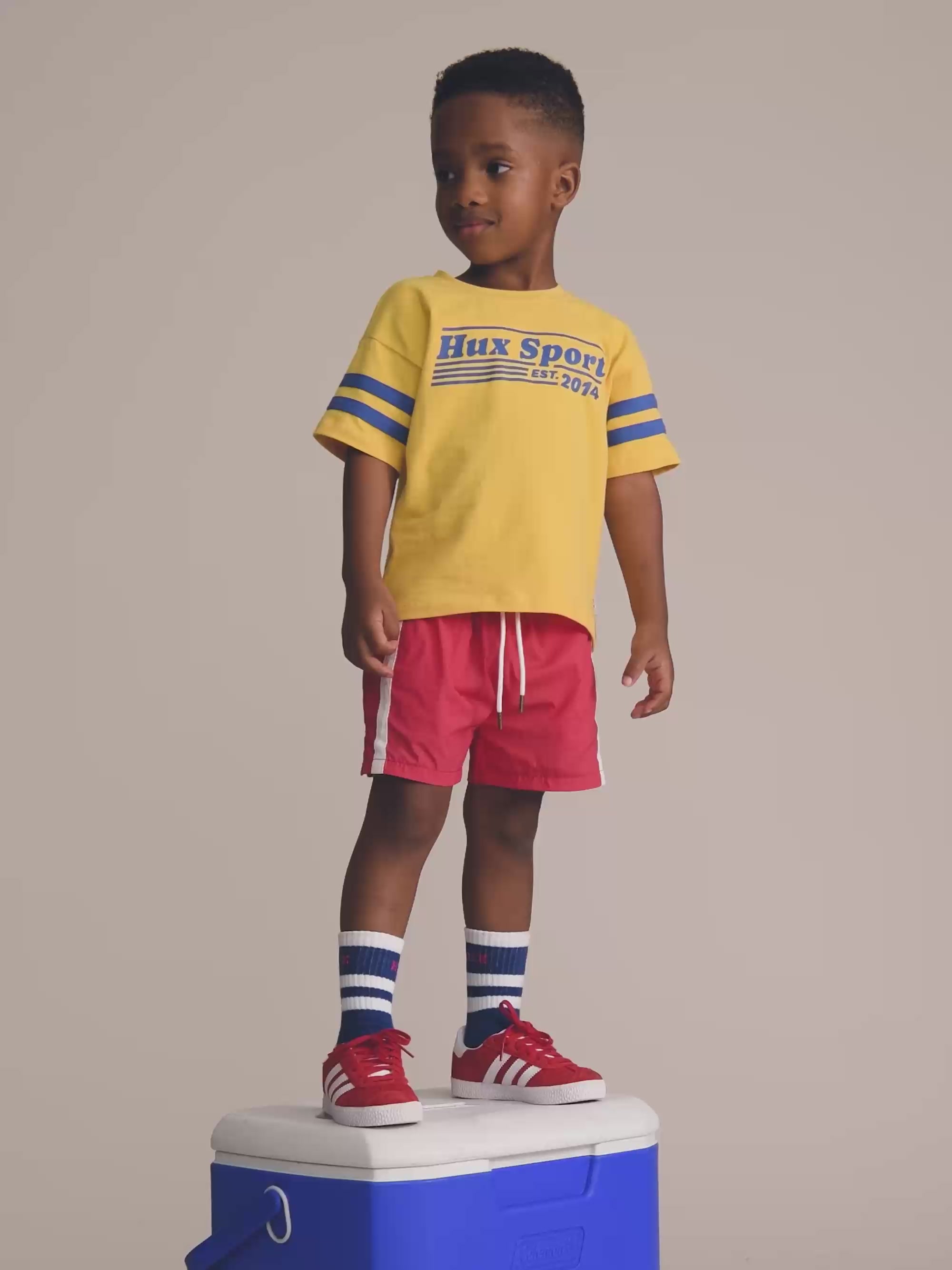 Colour Block Short SHORT Huxbaby Shopify
