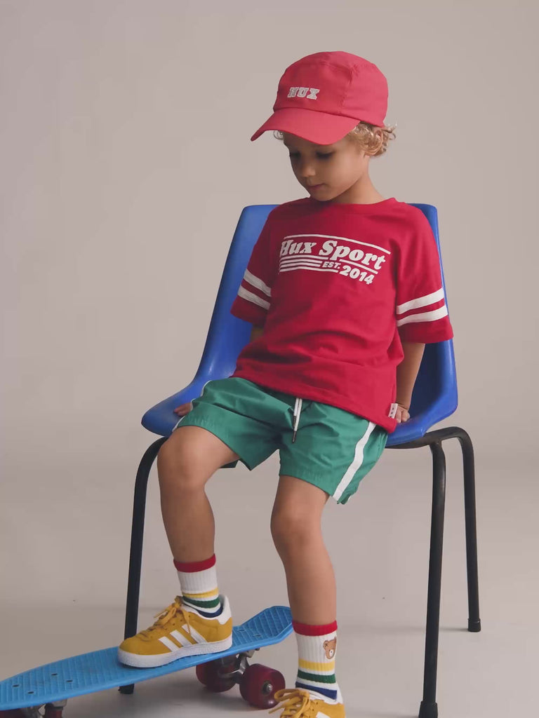 Hux Sport Sporty Stripe Tee T-SHIRT Huxbaby Shopify
