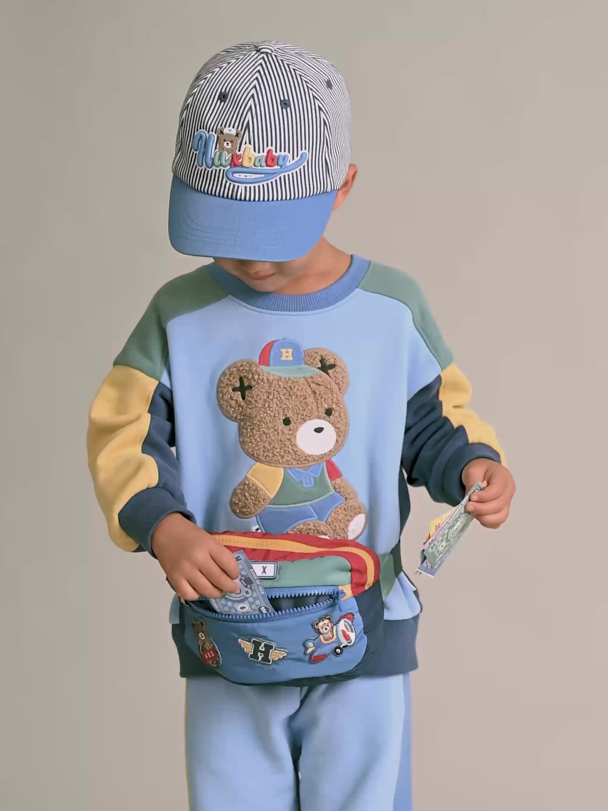 I'm a Real Huxbear Sweatshirt SWEATSHIRT Huxbaby