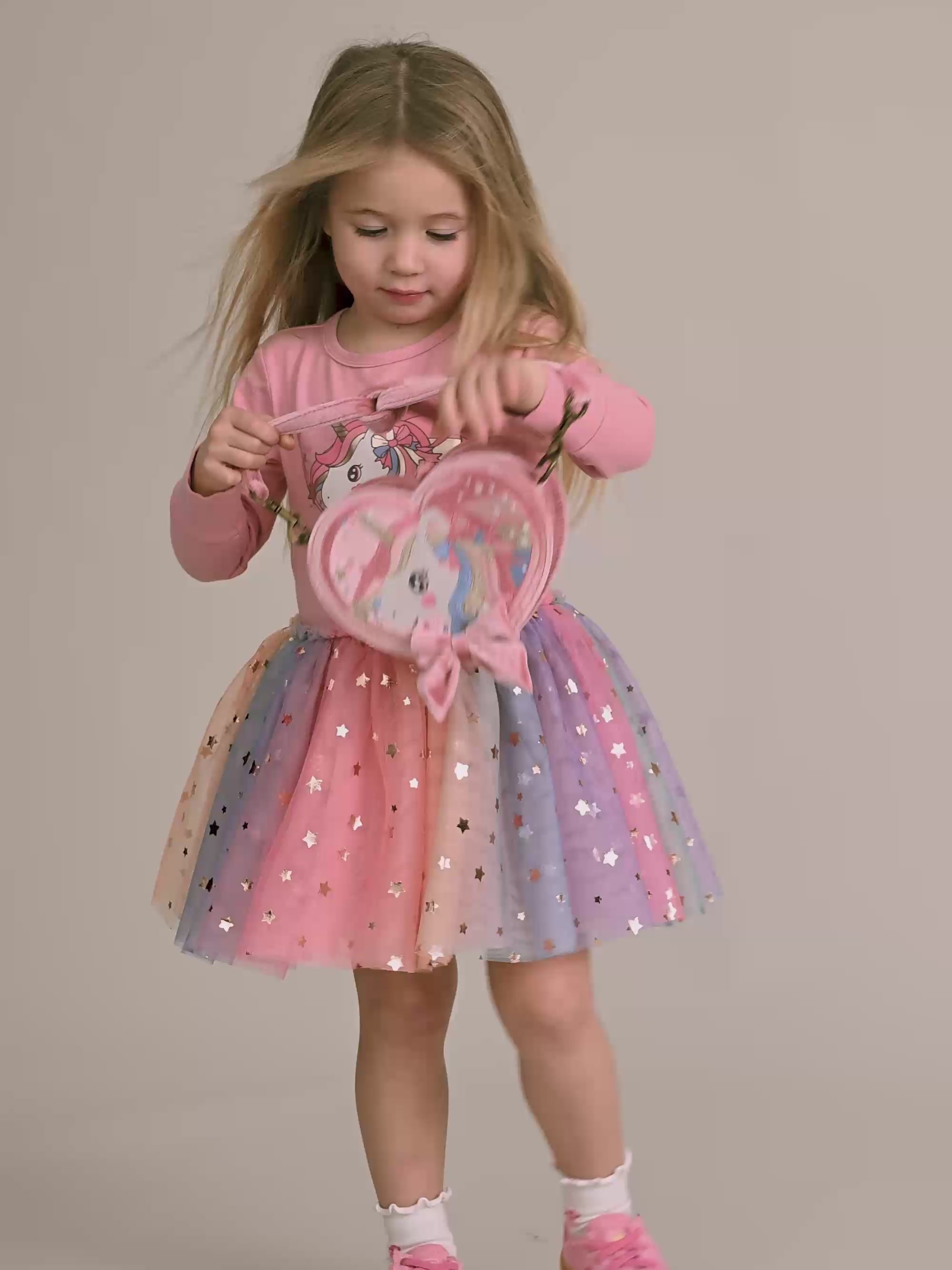 Magical Unicorn Heart Handbag ACCESSORIES Huxbaby