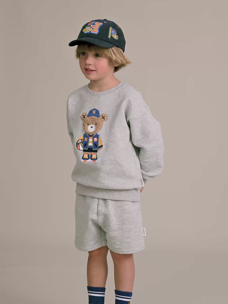 Grey Marle Short SHORT Huxbaby