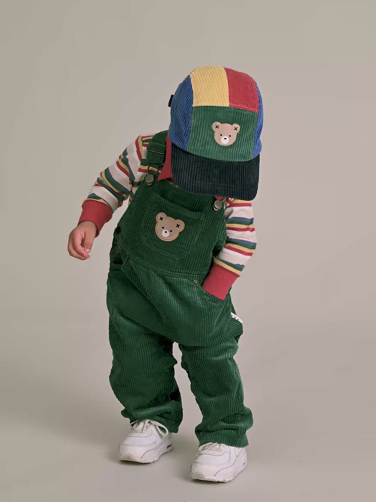 Vintage Stripe Camp Hux Polo TOP LS Huxbaby