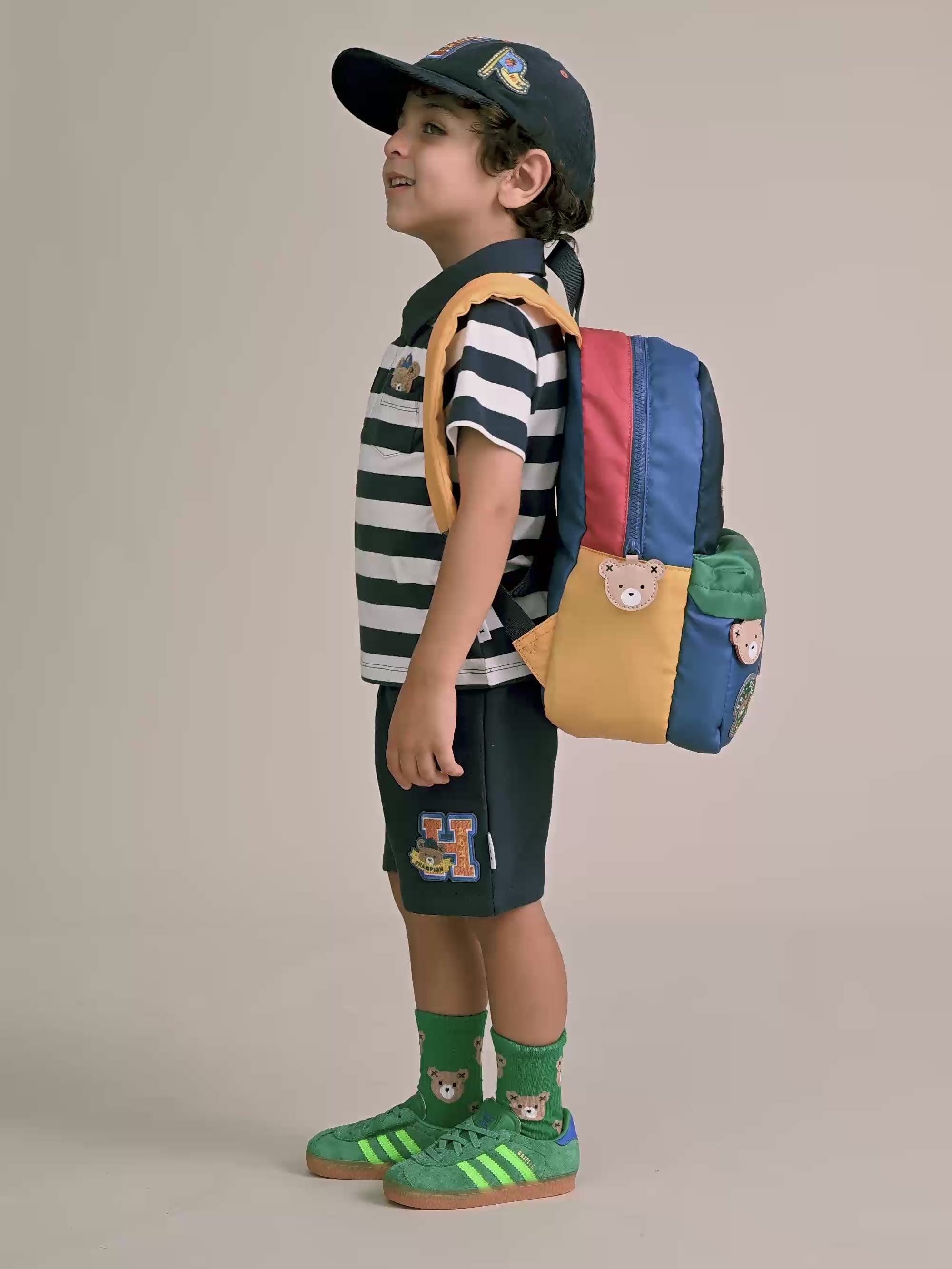 Peekaboo Varsity Hux Tee T-SHIRT Huxbaby