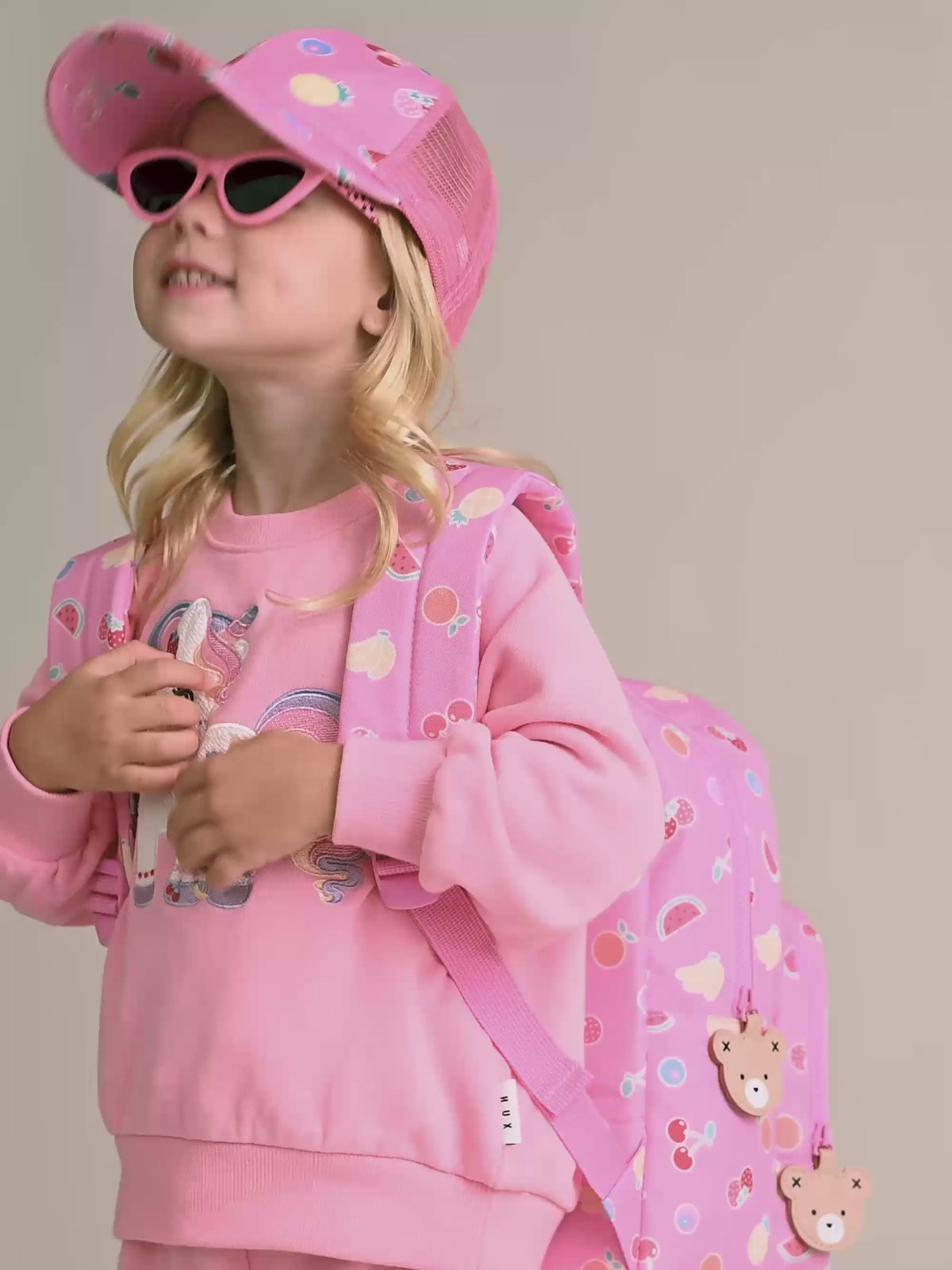 Tutti Frutti Unicorn Track Pants PANT Huxbaby