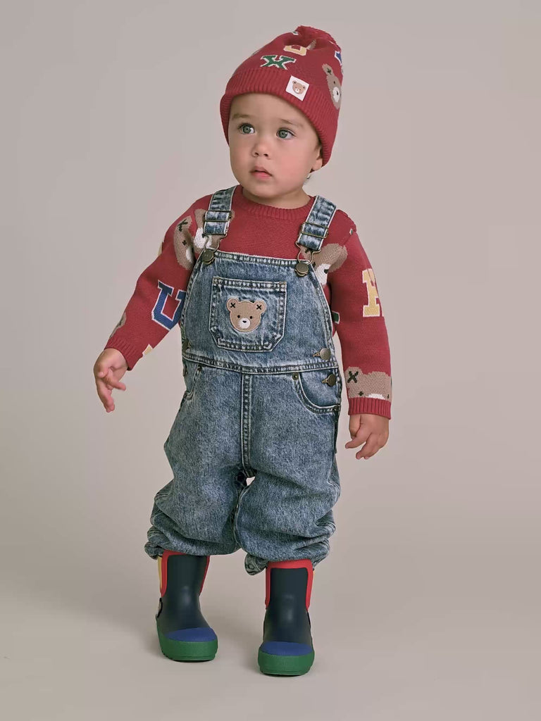 Dreamy Denim Overalls OVERALL Huxbaby