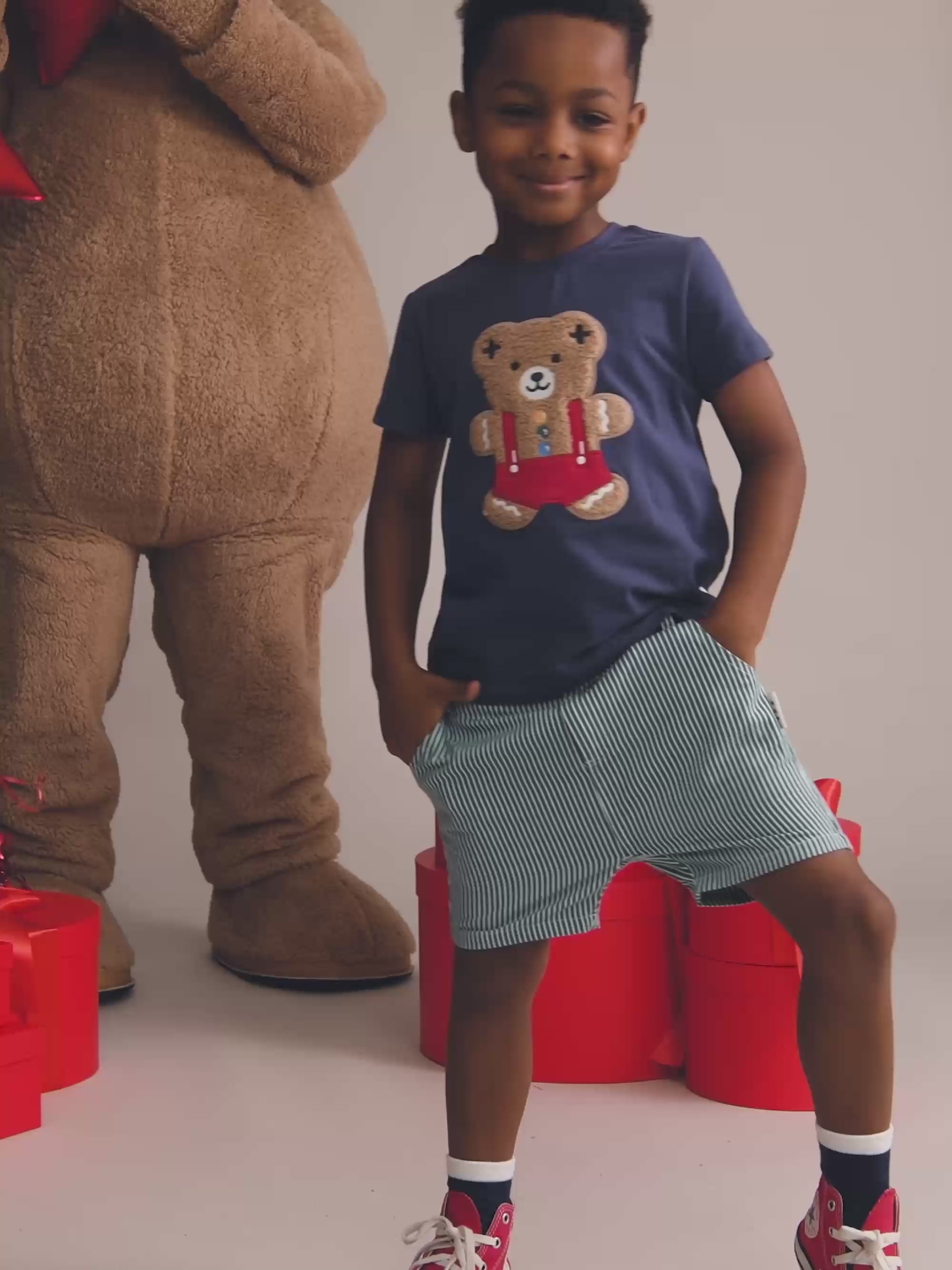 Gingerbread Hux Tee T-SHIRT Huxbaby Shopify