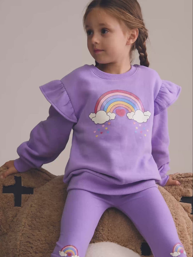 Magical Rainbow Sweatshirt SWEATSHIRT Huxbaby Shopify