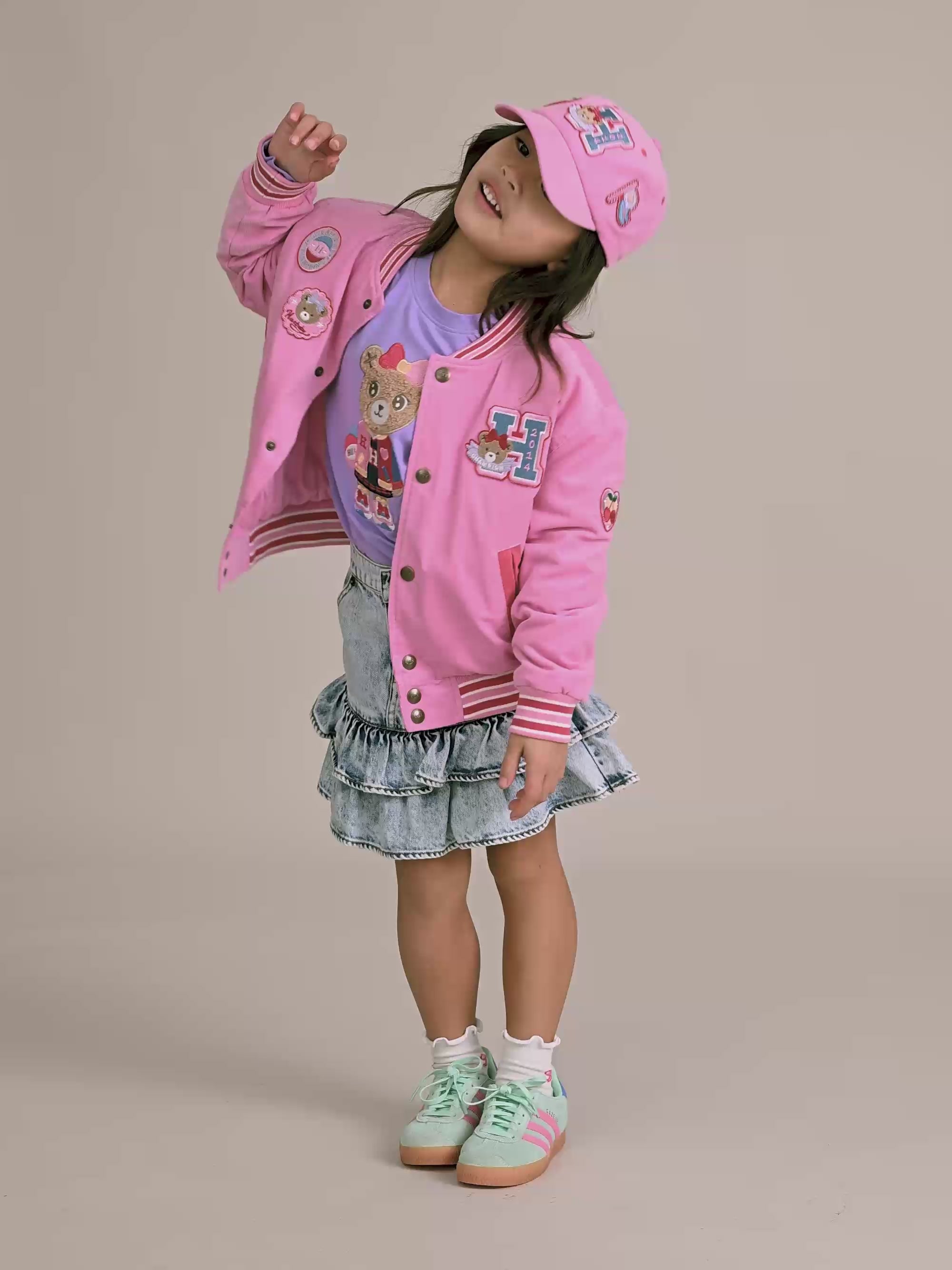 Collegieate Huxette Cord Cap ACCESSORIES Huxbaby