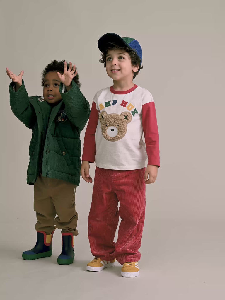 Camp Hux Cord Puffer JACKET Huxbaby