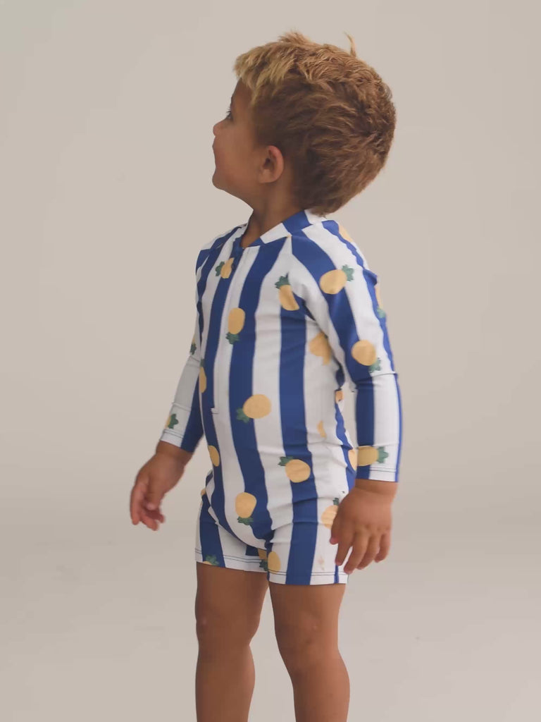 Pineapple Swimhat SWIMWEAR Huxbaby Shopify