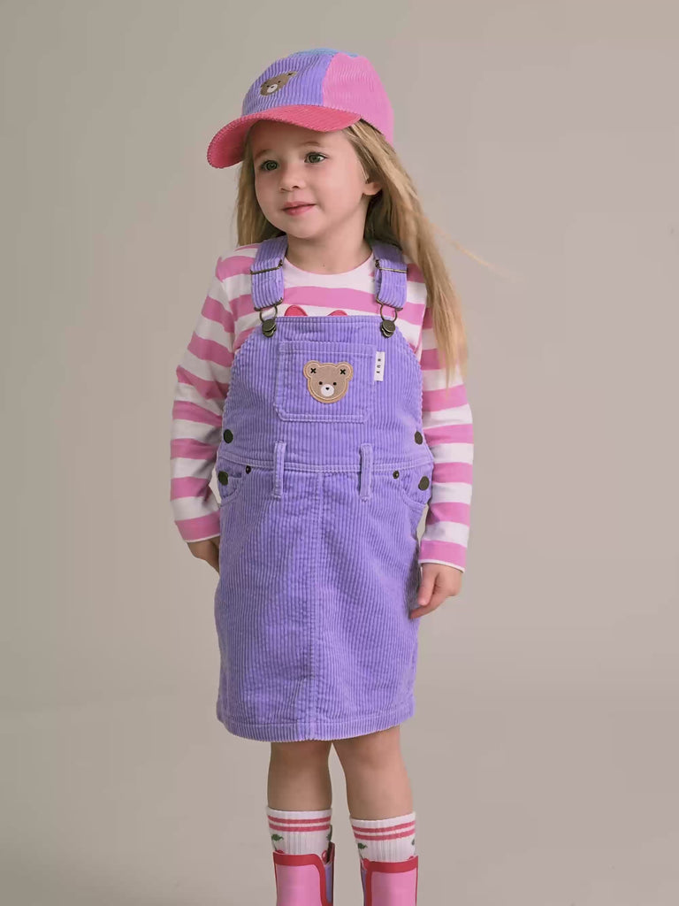 Classic Cord Pinafore DRESS Huxbaby