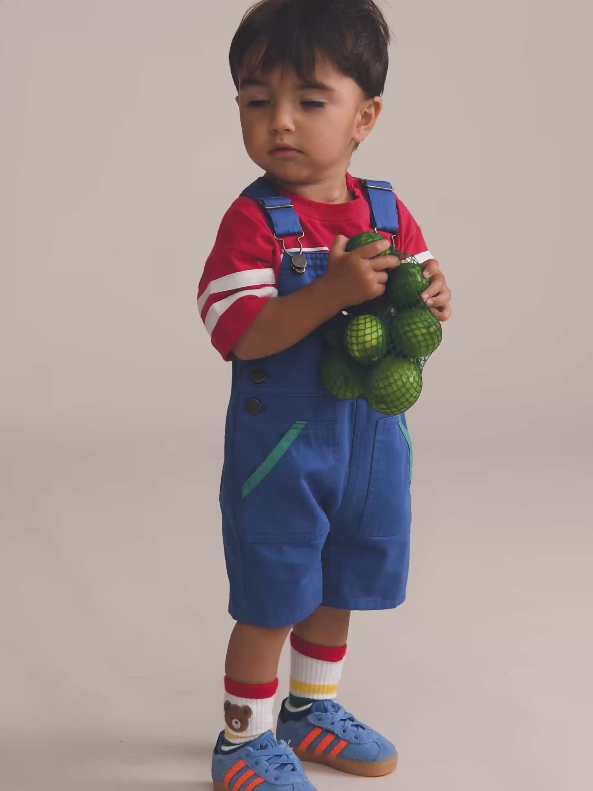 Cobalt Hux Shortall OVERALL Huxbaby Shopify