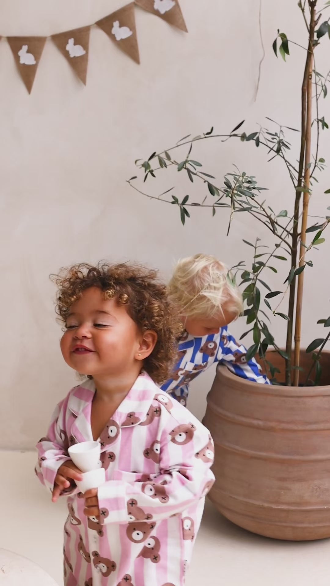 Huxette Stripe Flannel Pyjama SLEEPWEAR Huxbaby